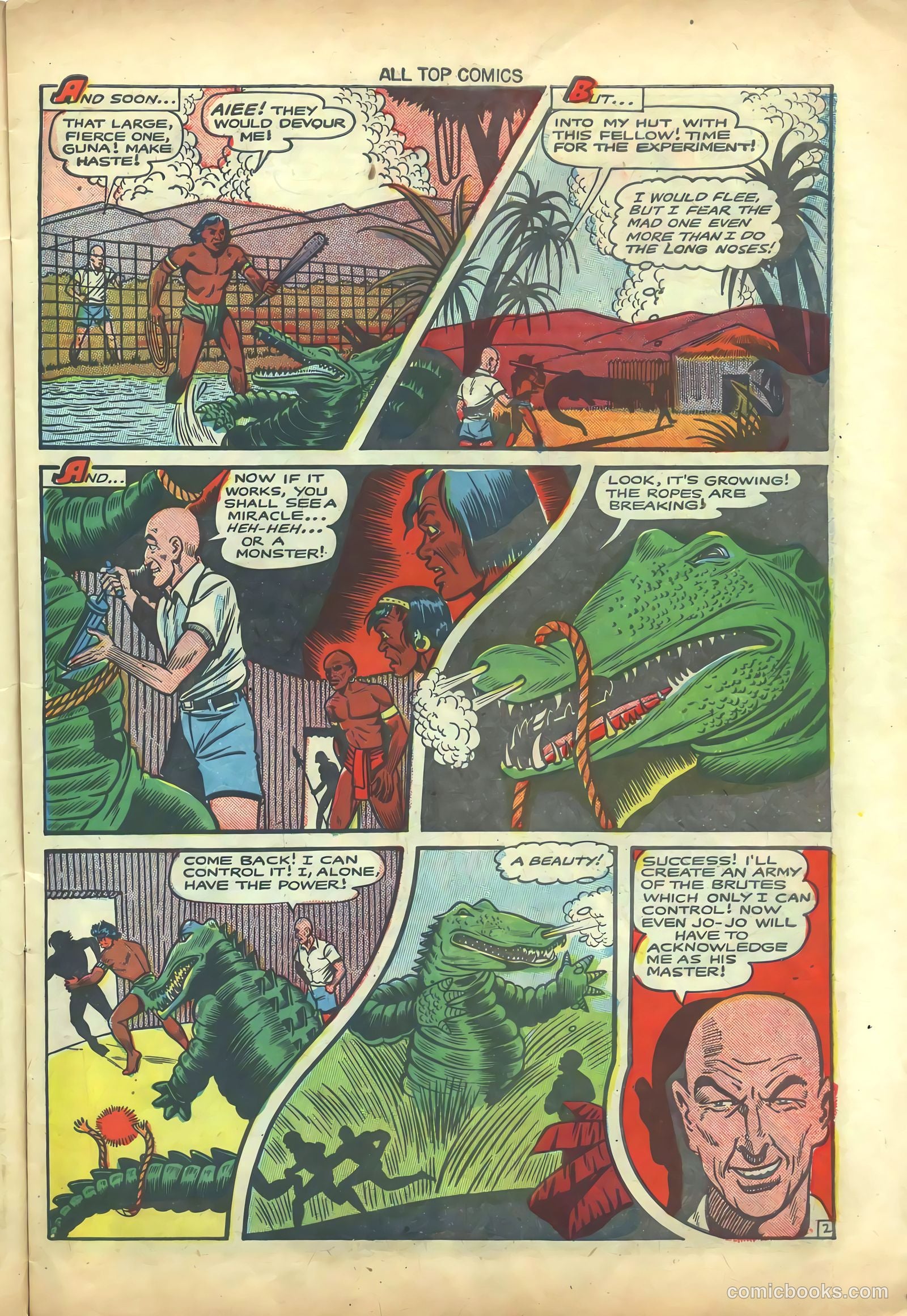 All Top Comics #9 (1948) — page 11 of 36