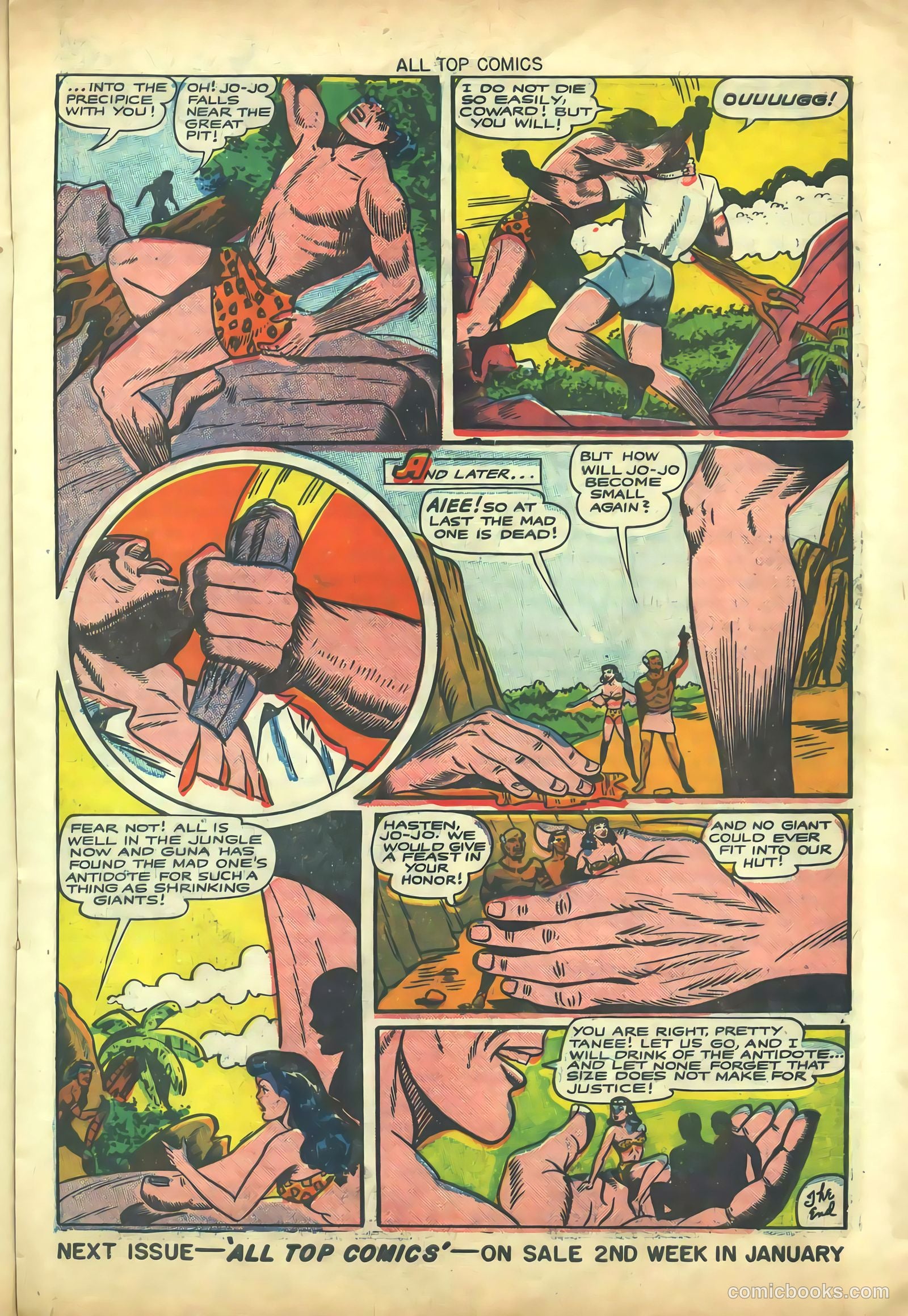 All Top Comics #9 (1948) — page 17 of 36