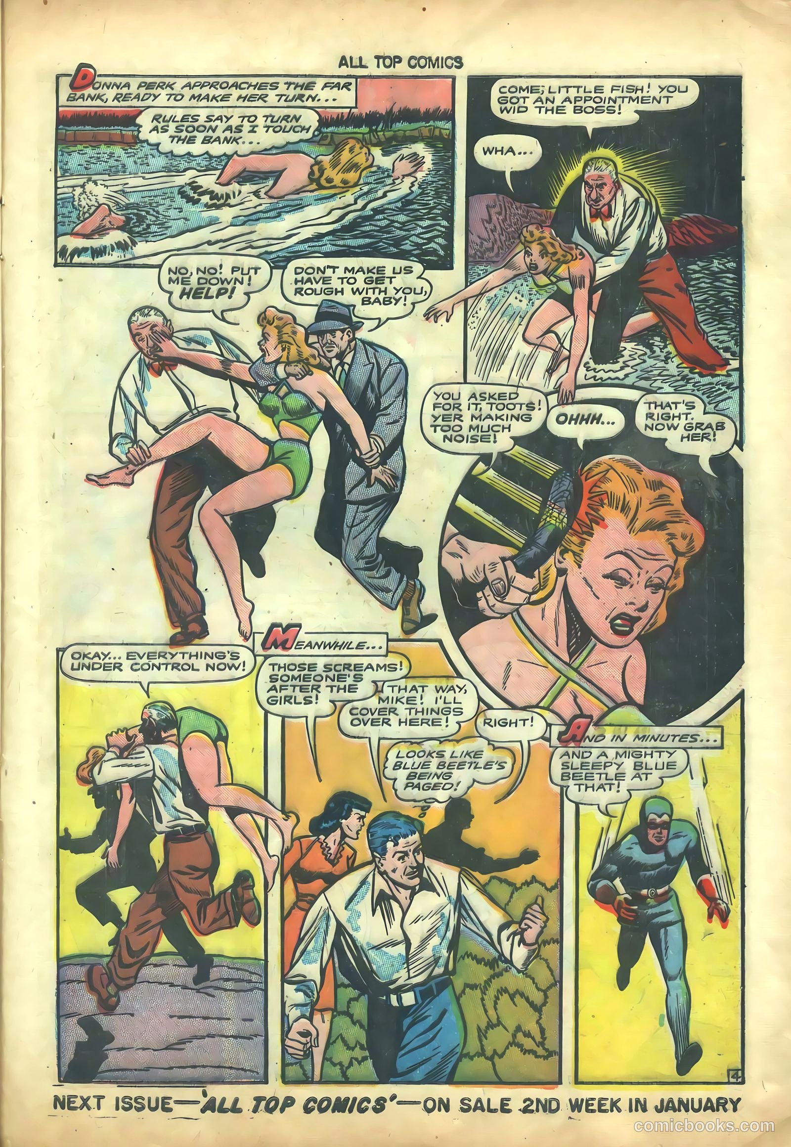 All Top Comics #9 (1948) — page 23 of 36