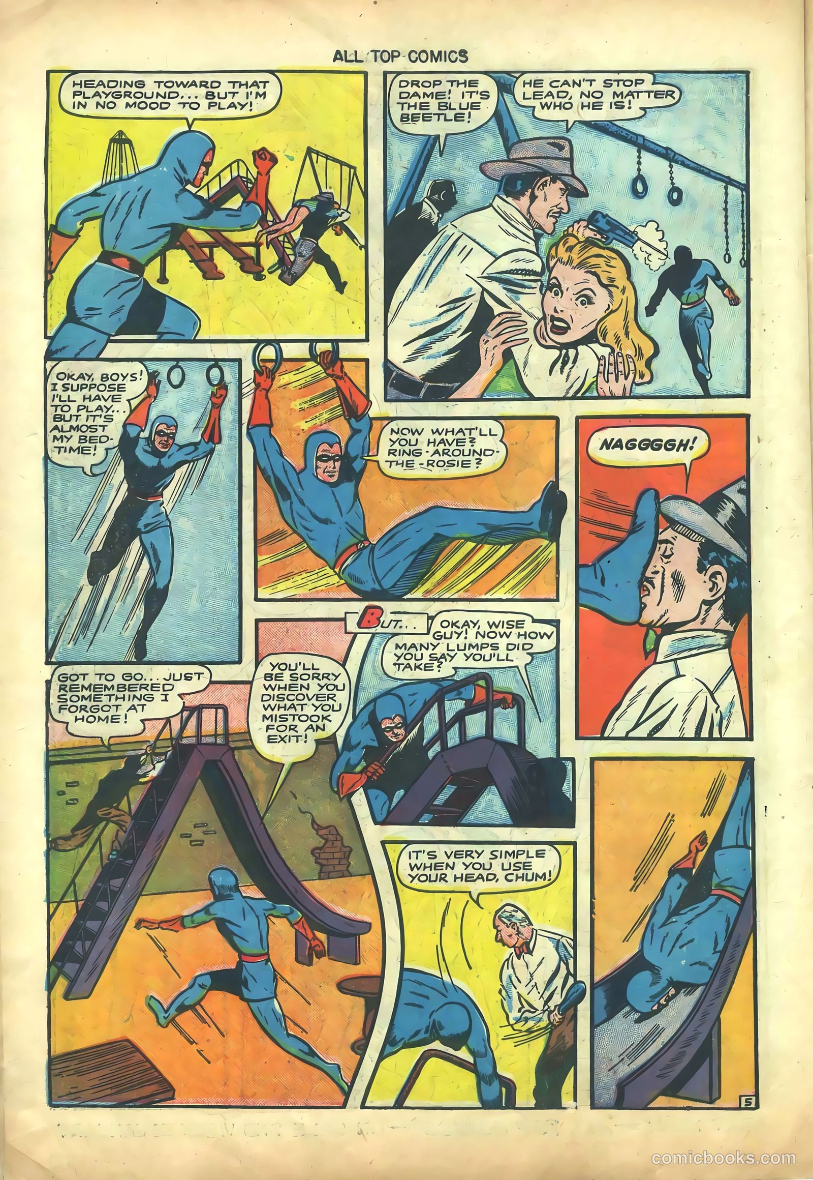 All Top Comics #9 (1948) — page 24 of 36