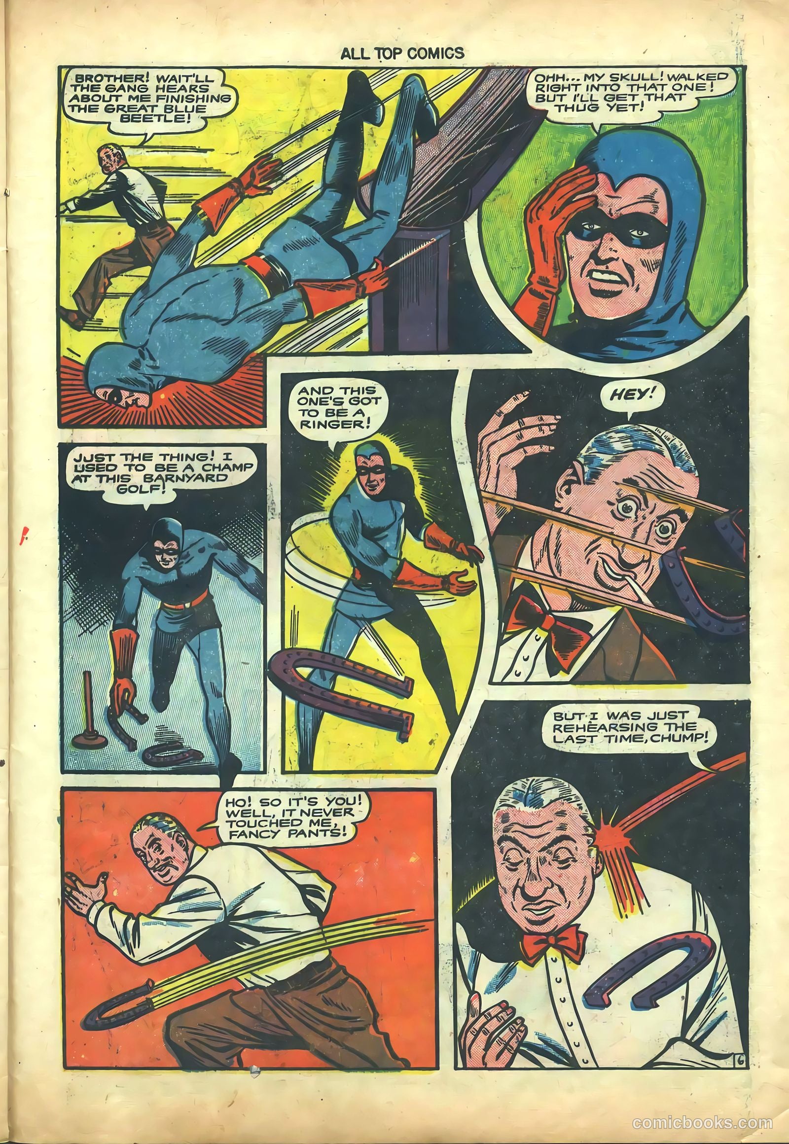 All Top Comics #9 (1948) — page 25 of 36