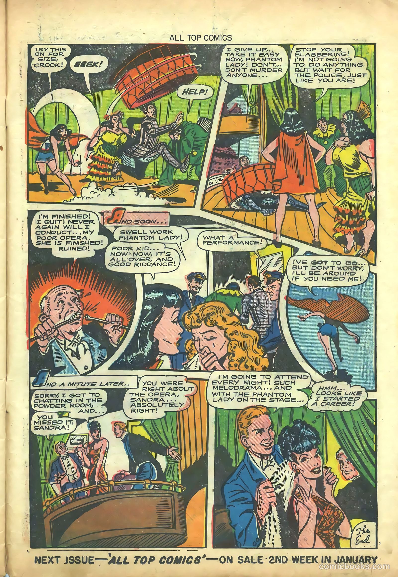 All Top Comics #9 (1948) — page 33 of 36