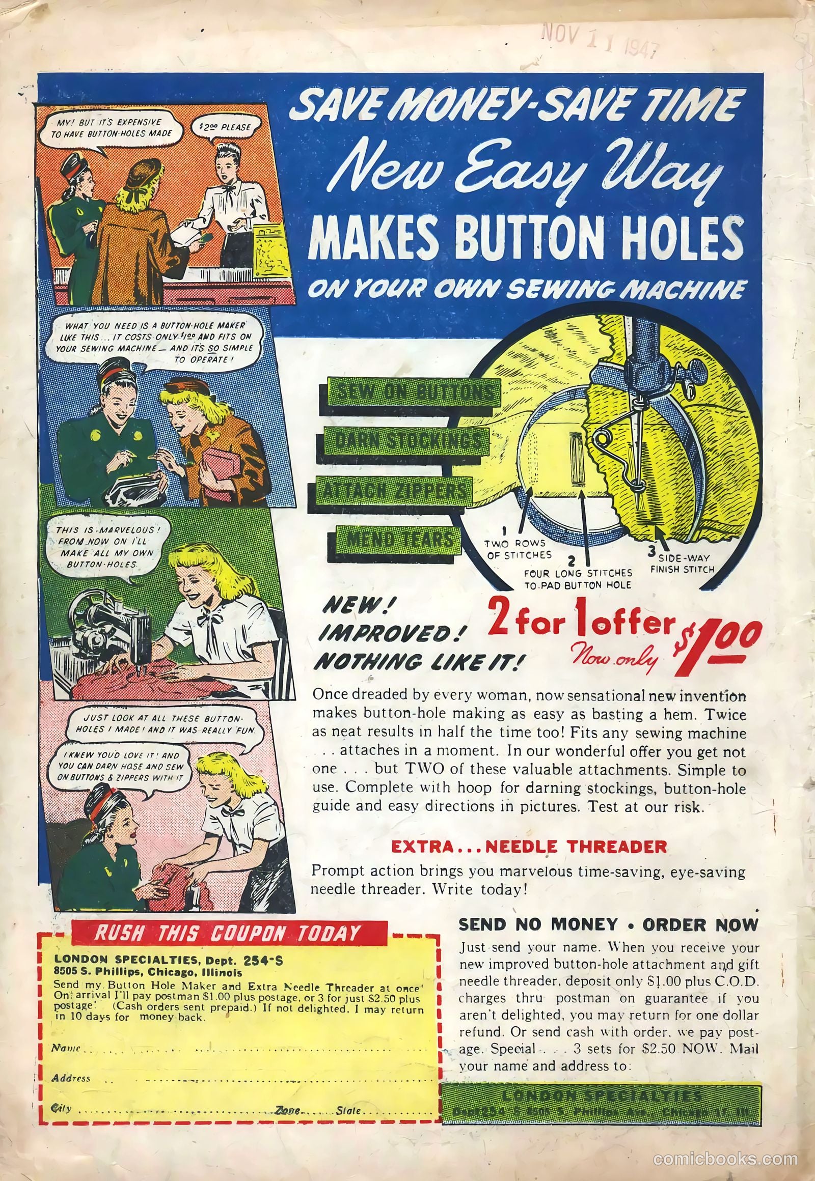 All Top Comics #9 (1948) — page 36 of 36