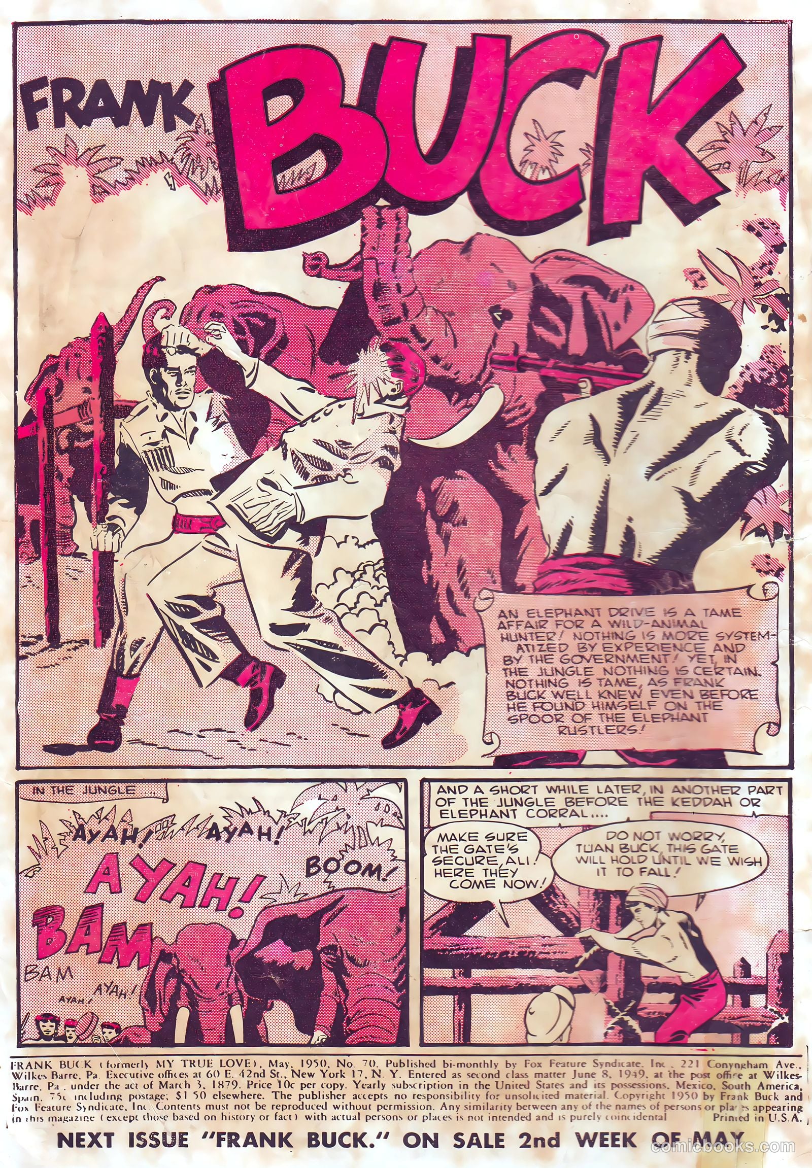 Frank Buck #1 (1950) — page 2 of 36