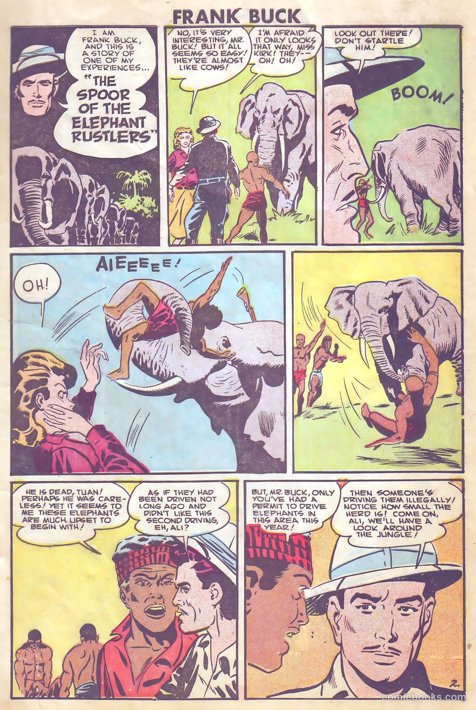 Frank Buck #1 (1950) — page 3 of 36