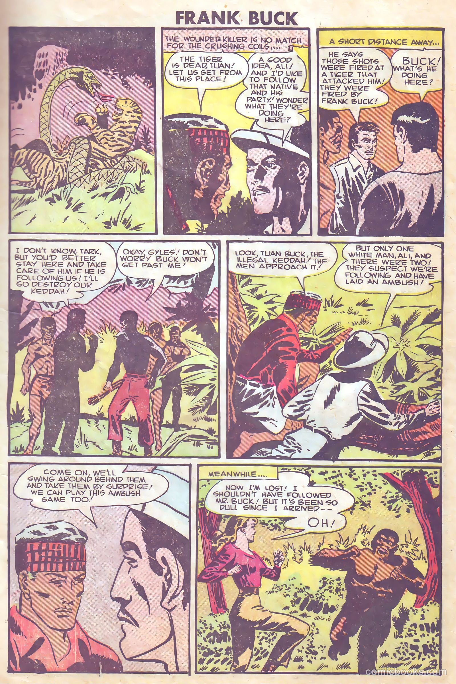 Frank Buck #1 (1950) — page 5 of 36