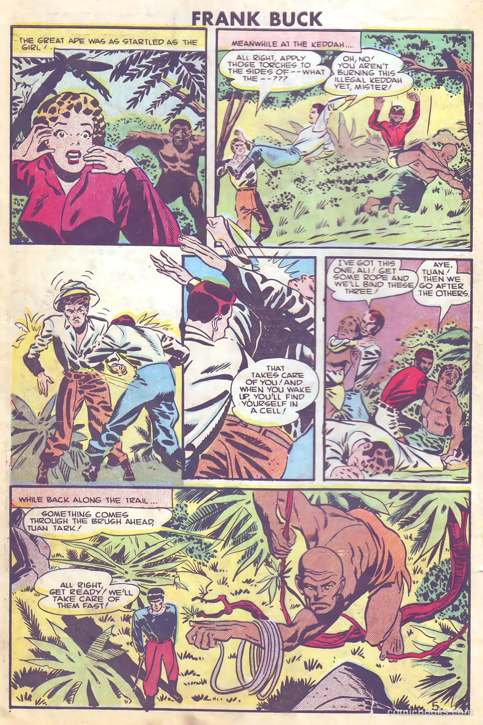 Frank Buck #1 (1950) — page 6 of 36