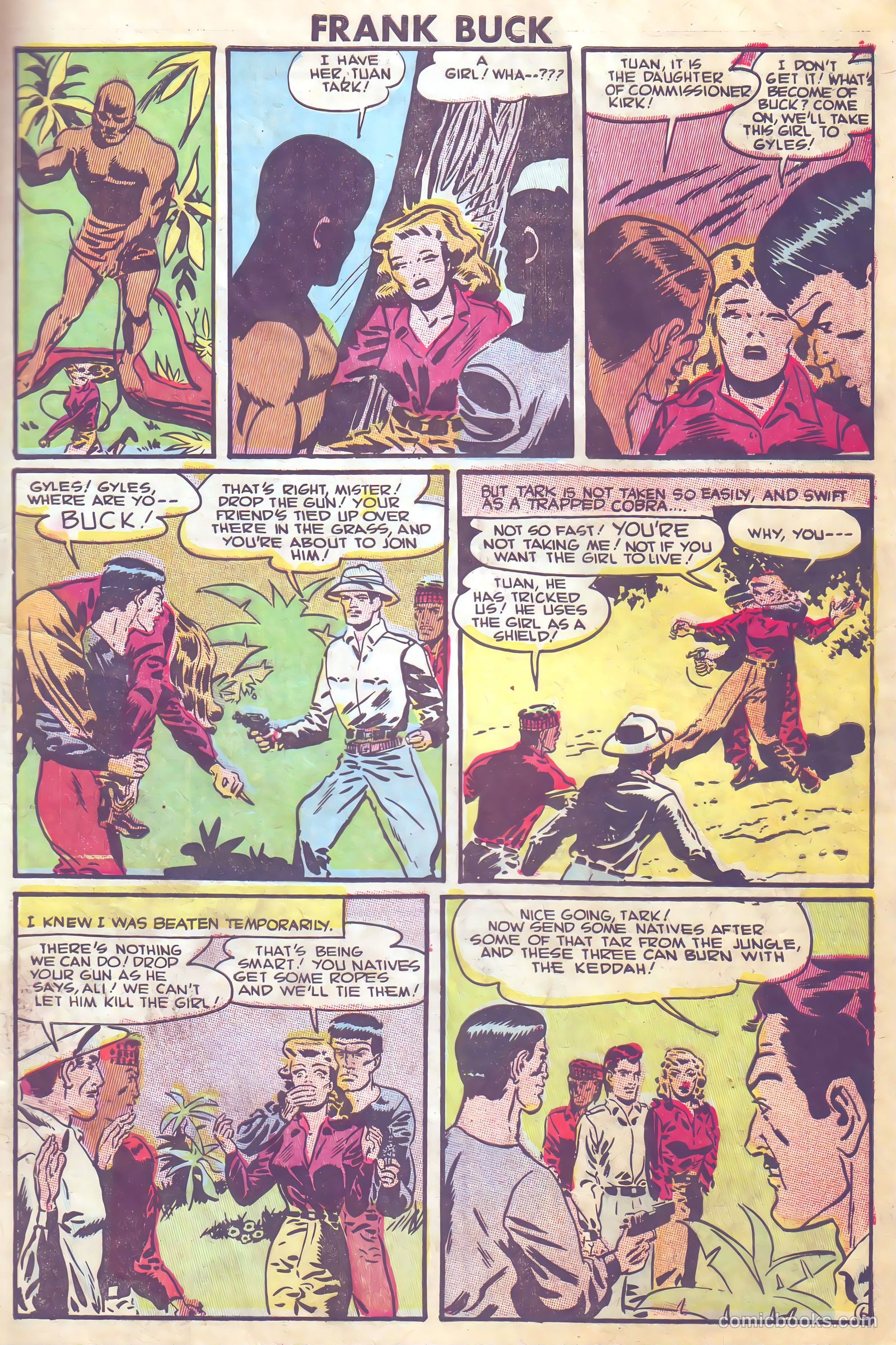 Frank Buck #1 (1950) — page 7 of 36