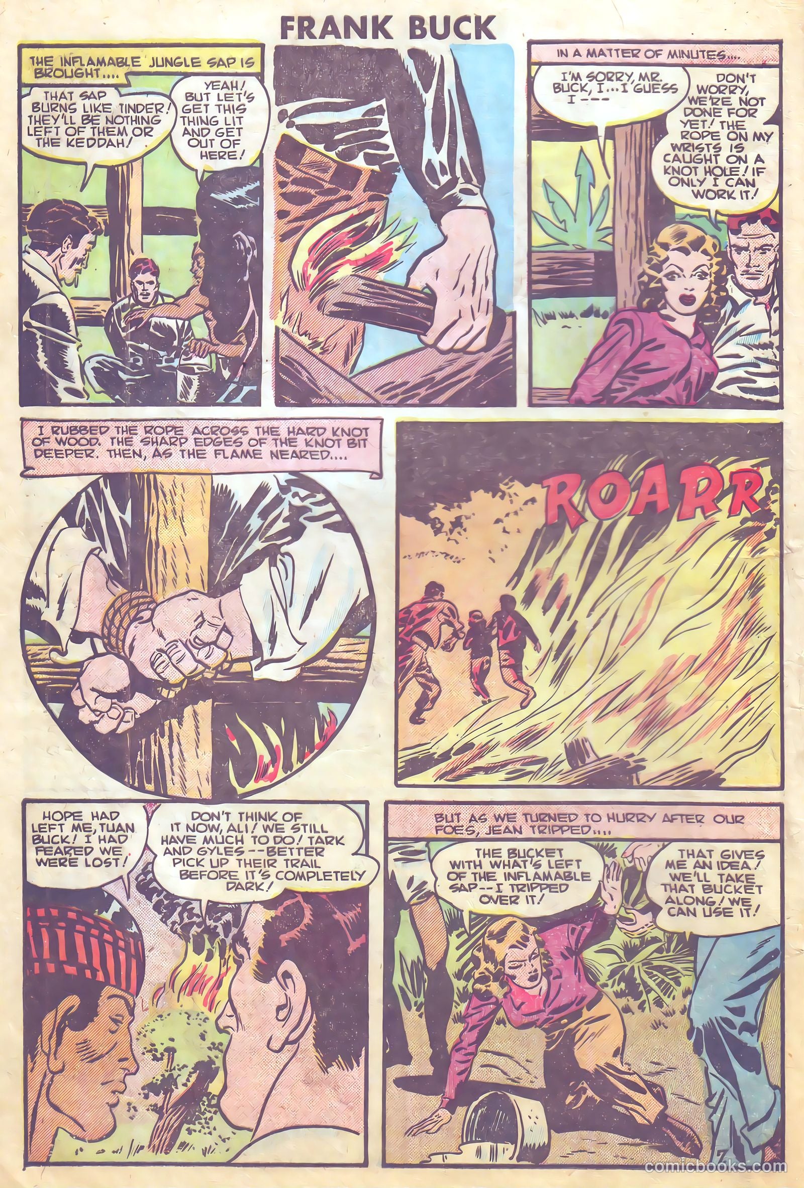 Frank Buck #1 (1950) — page 8 of 36