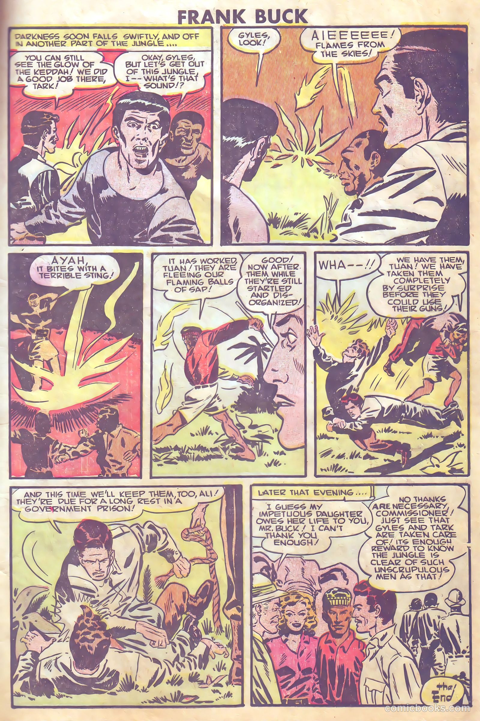 Frank Buck #1 (1950) — page 9 of 36