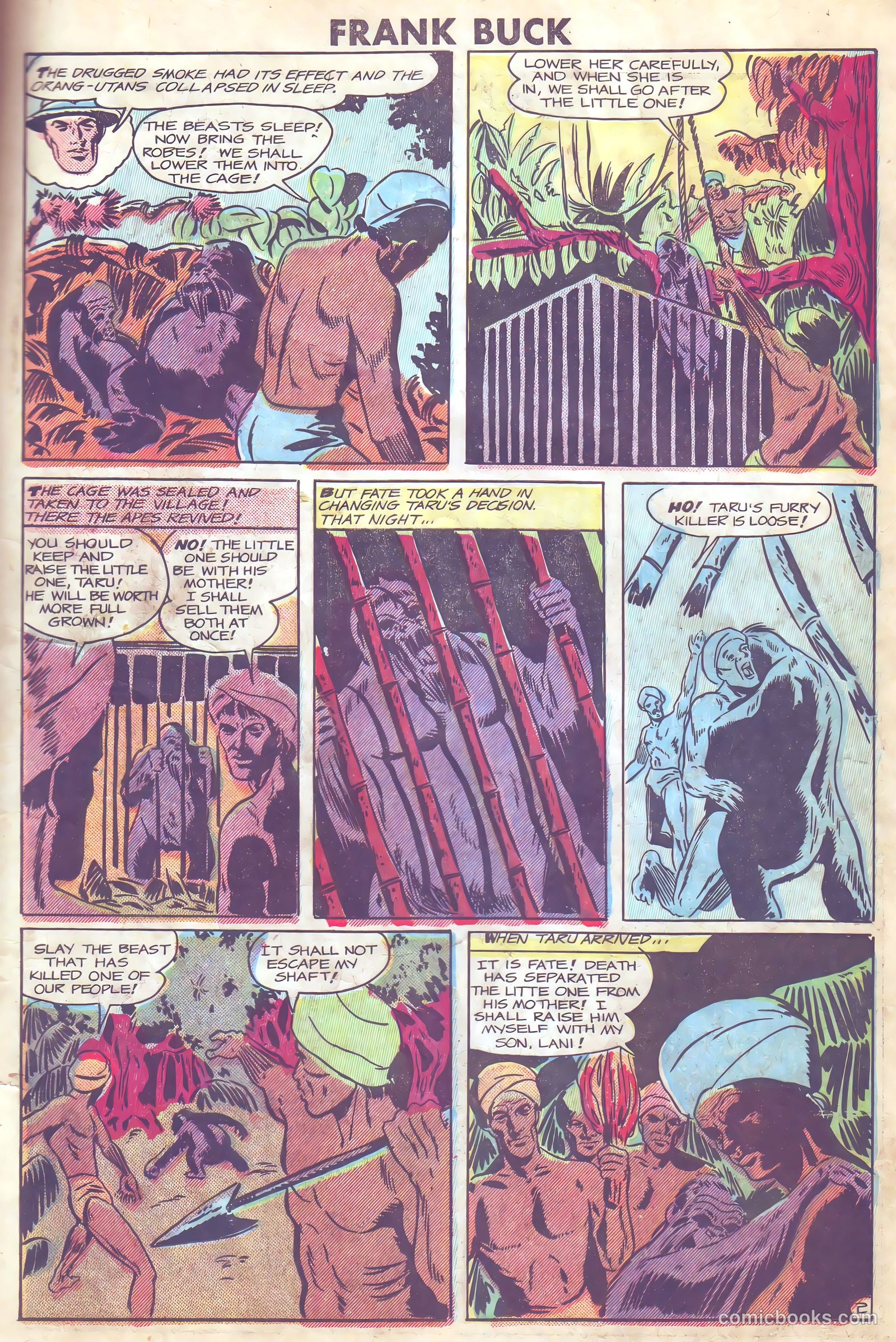 Frank Buck #1 (1950) — page 11 of 36
