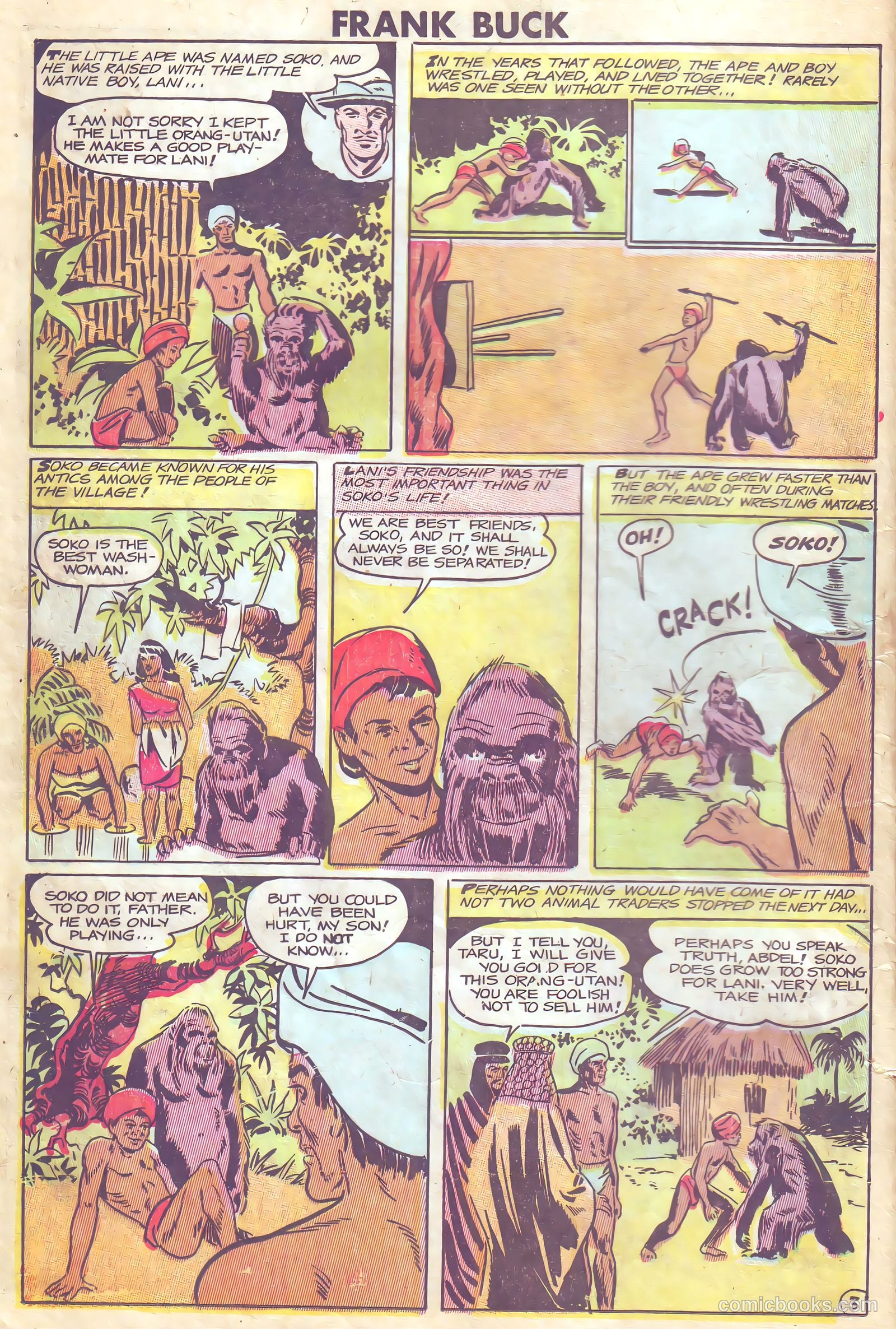 Frank Buck #1 (1950) — page 12 of 36