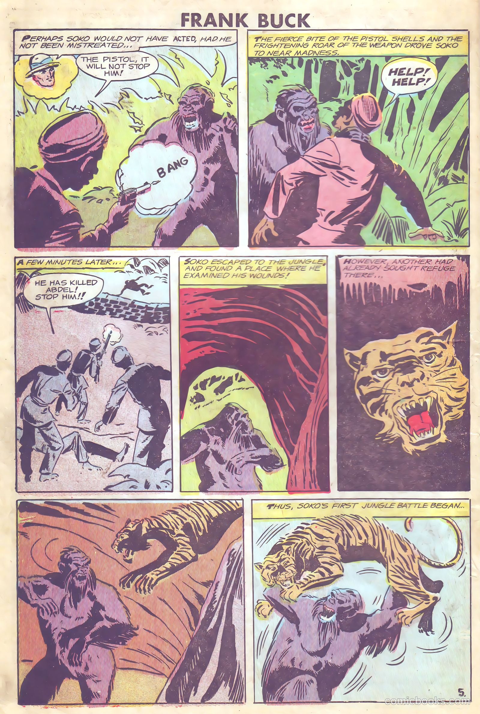Frank Buck #1 (1950) — page 14 of 36