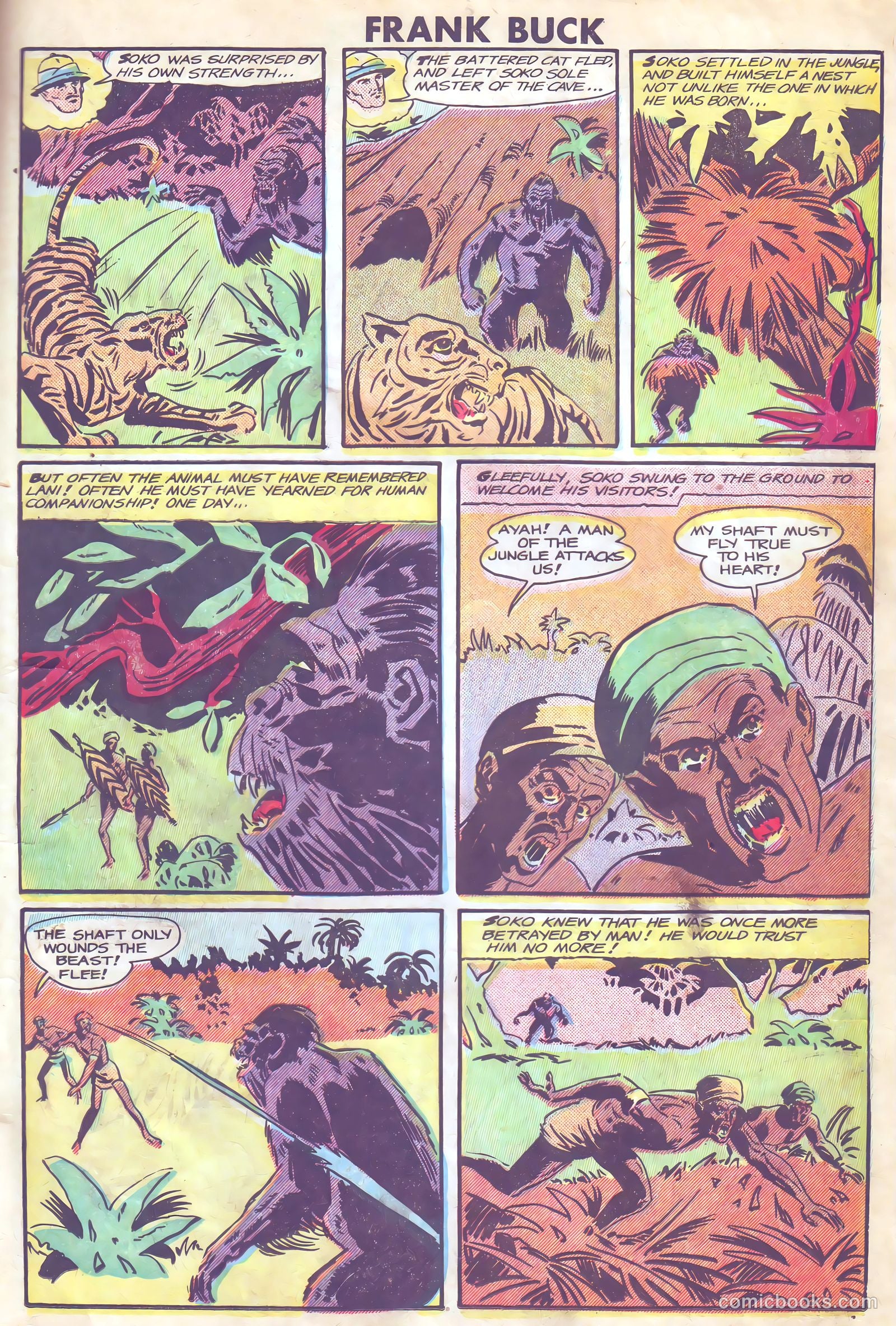Frank Buck #1 (1950) — page 15 of 36