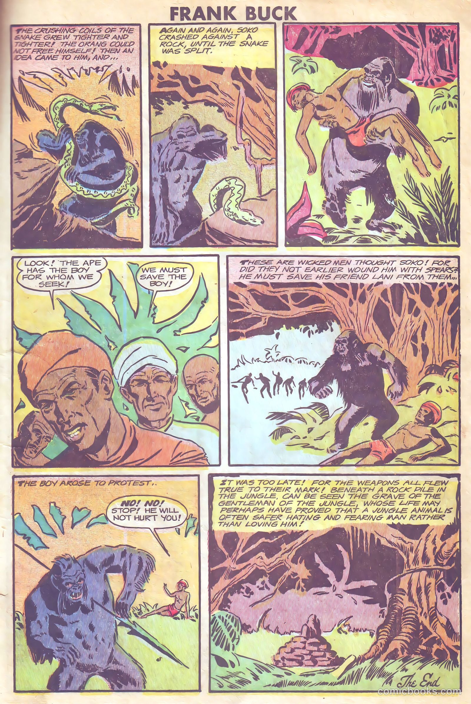 Frank Buck #1 (1950) — page 17 of 36