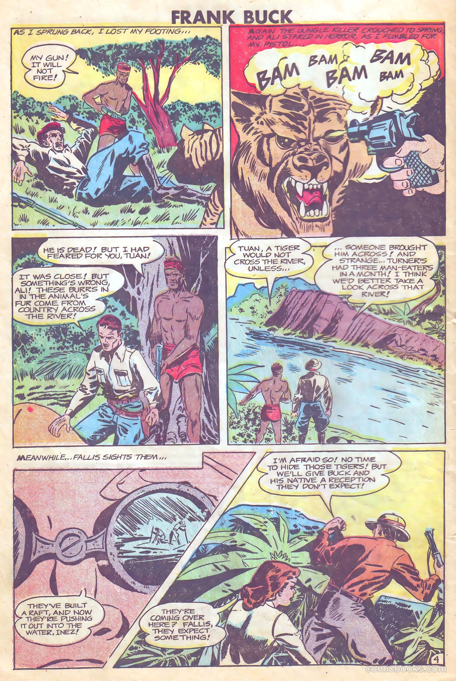 Frank Buck #1 (1950) — page 28 of 36