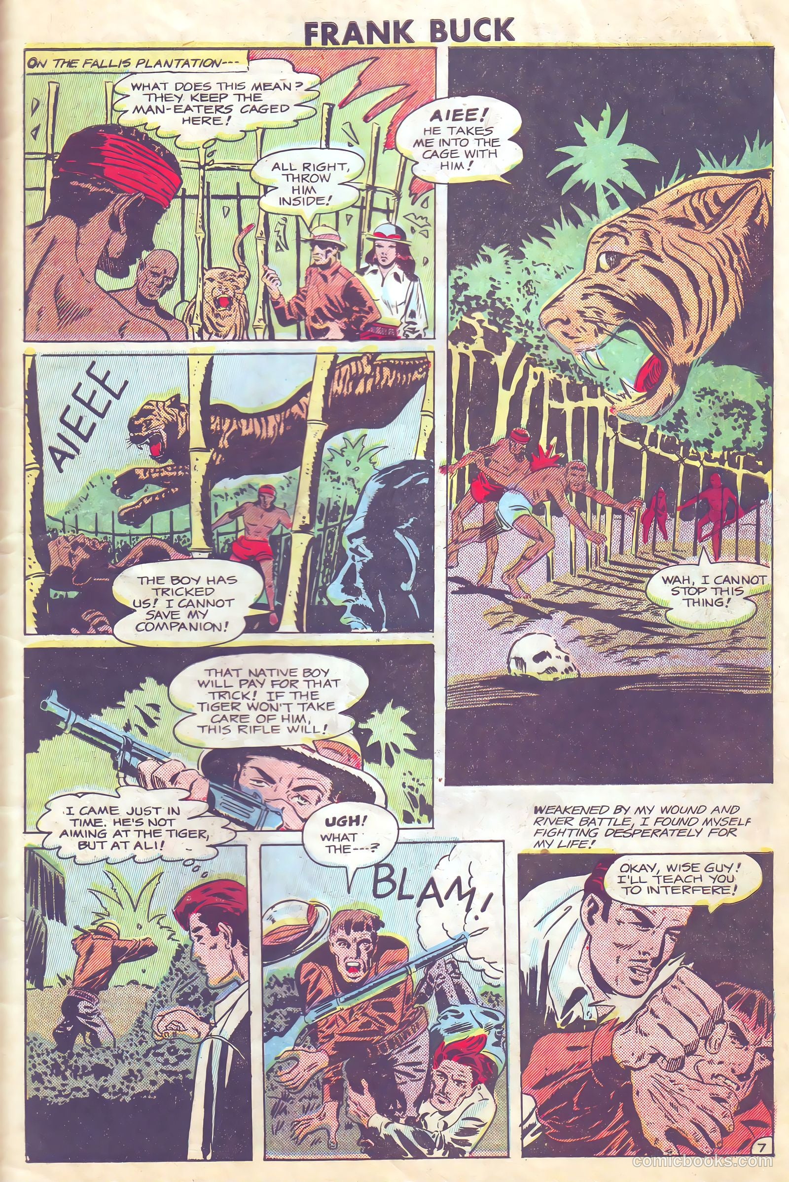 Frank Buck #1 (1950) — page 31 of 36