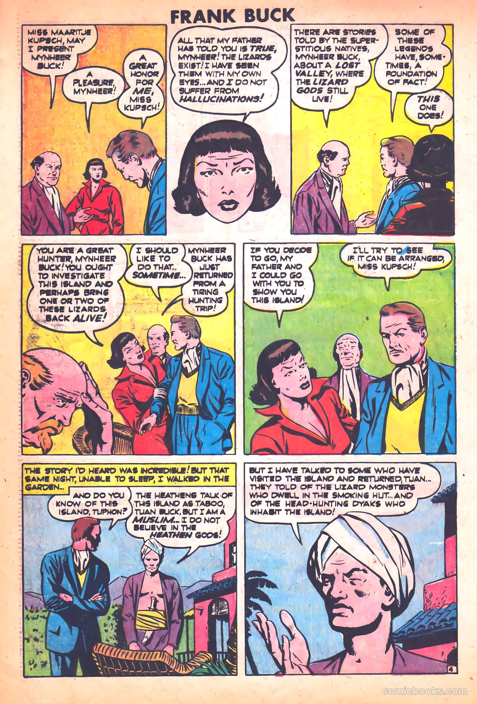 Frank Buck #3 (1950) — page 5 of 36