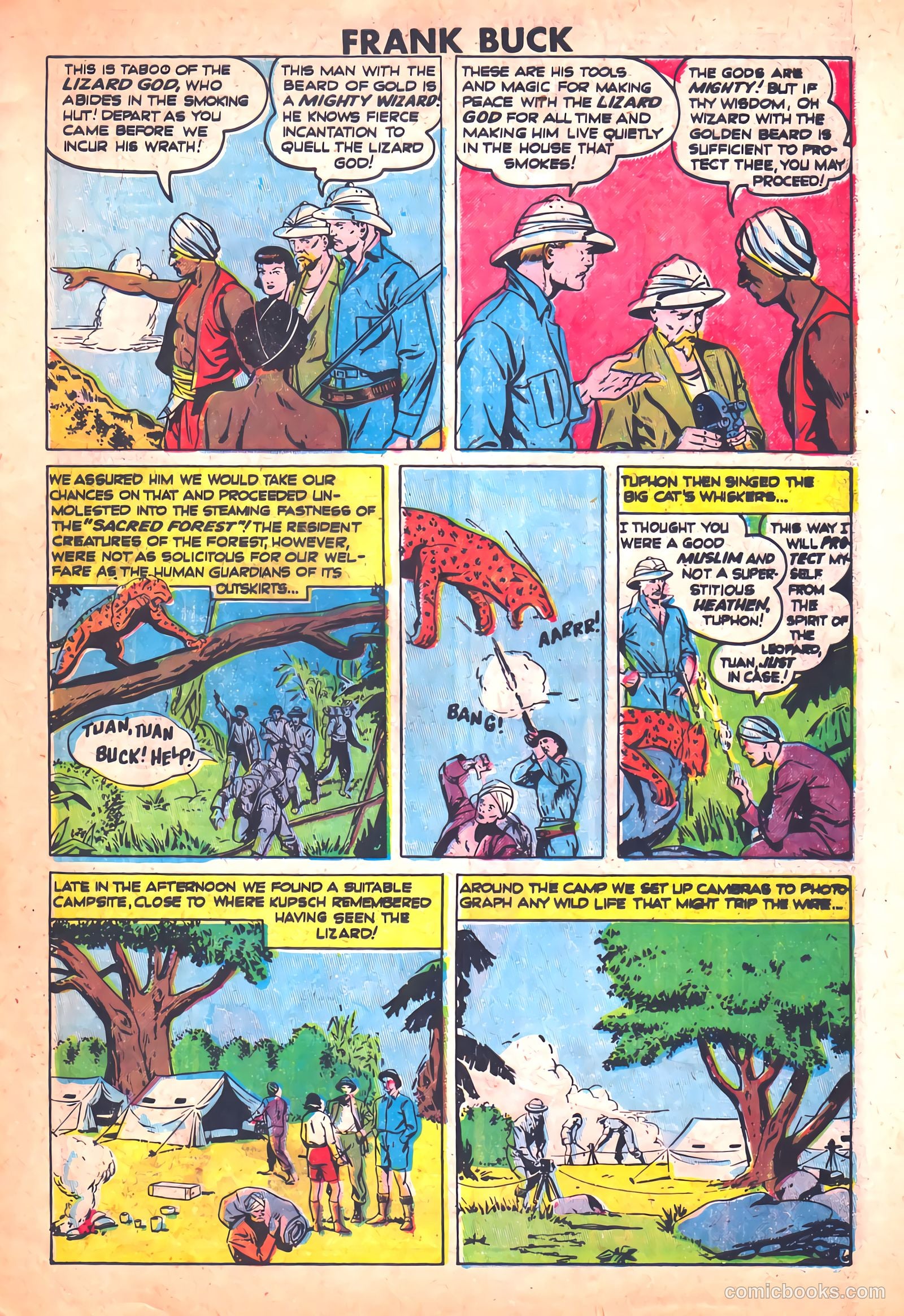Frank Buck #3 (1950) — page 7 of 36