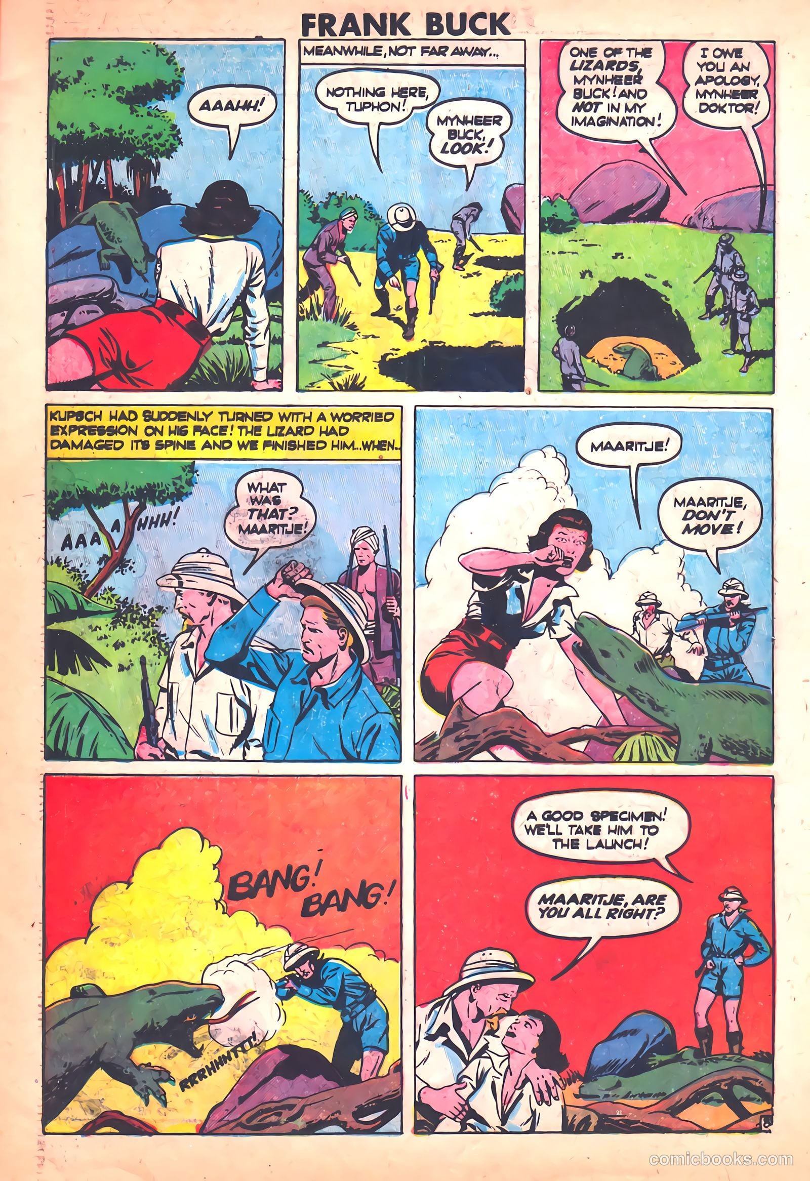 Frank Buck #3 (1950) — page 9 of 36