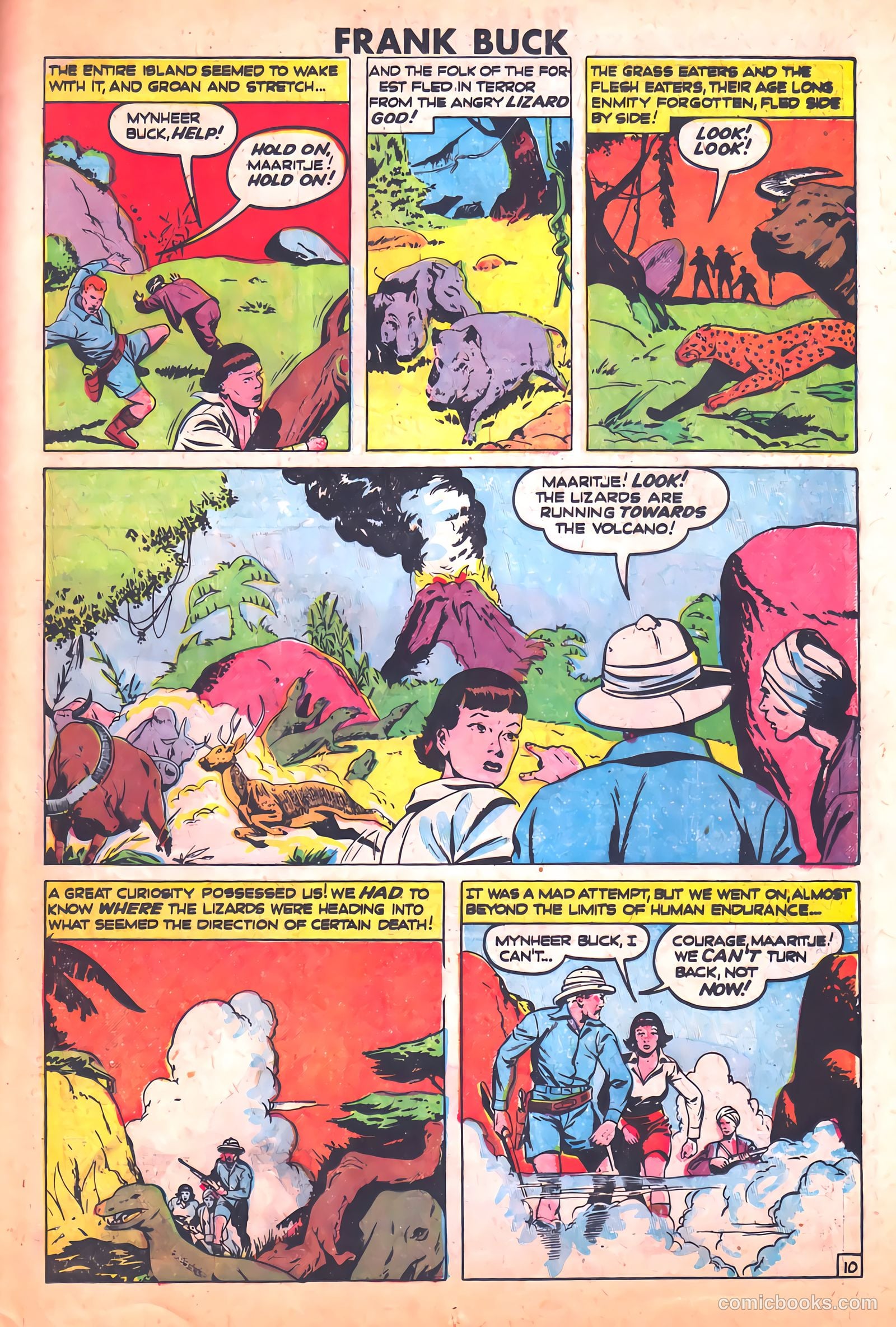 Frank Buck #3 (1950) — page 11 of 36