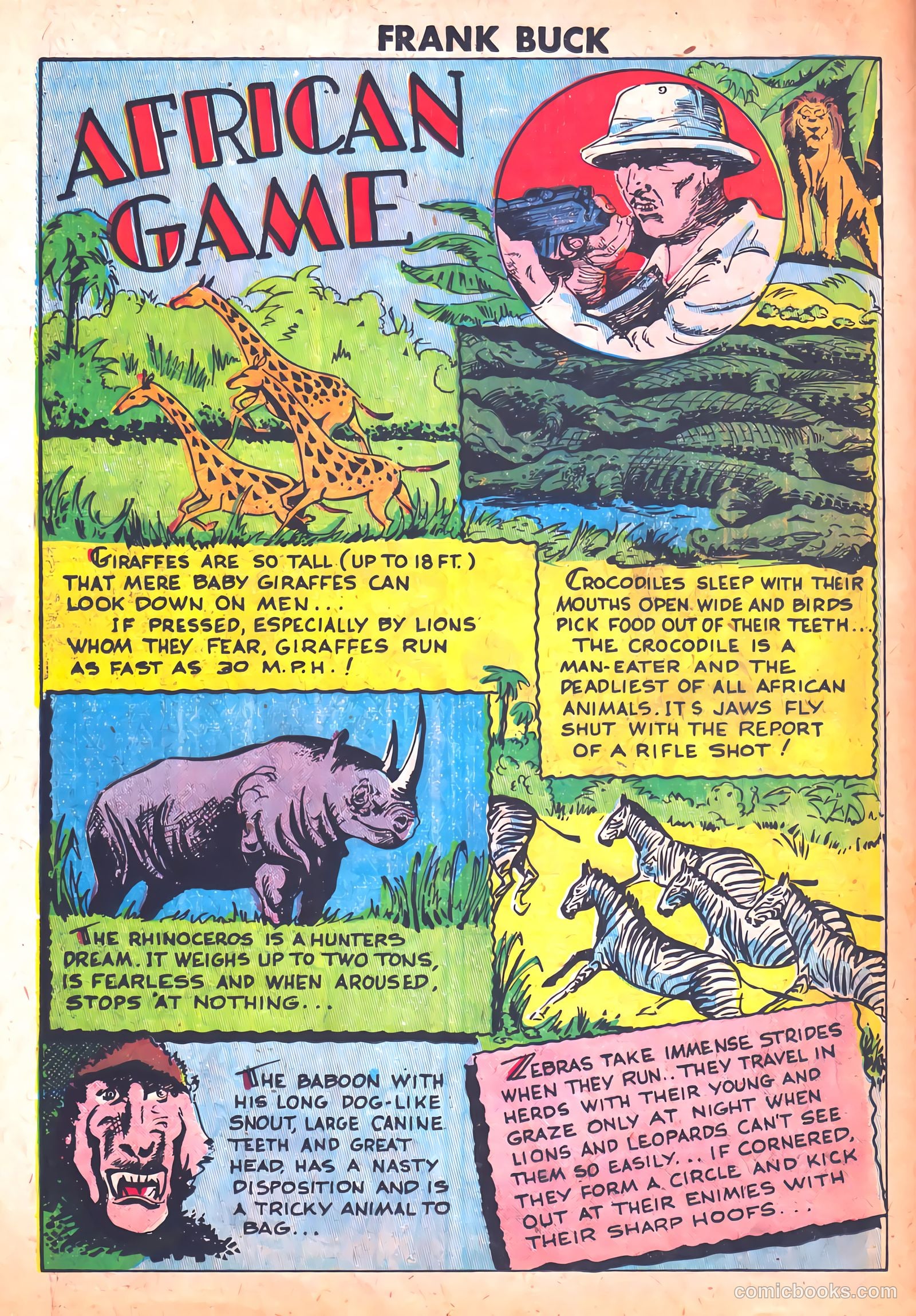 Frank Buck #3 (1950) — page 14 of 36