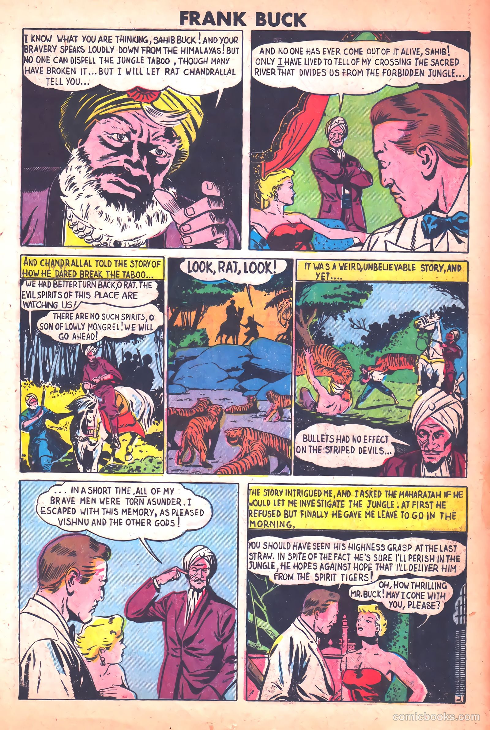 Frank Buck #3 (1950) — page 16 of 36