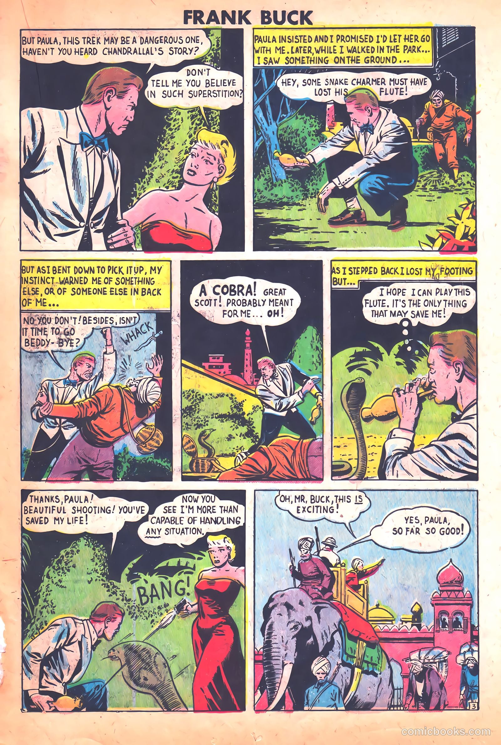 Frank Buck #3 (1950) — page 17 of 36