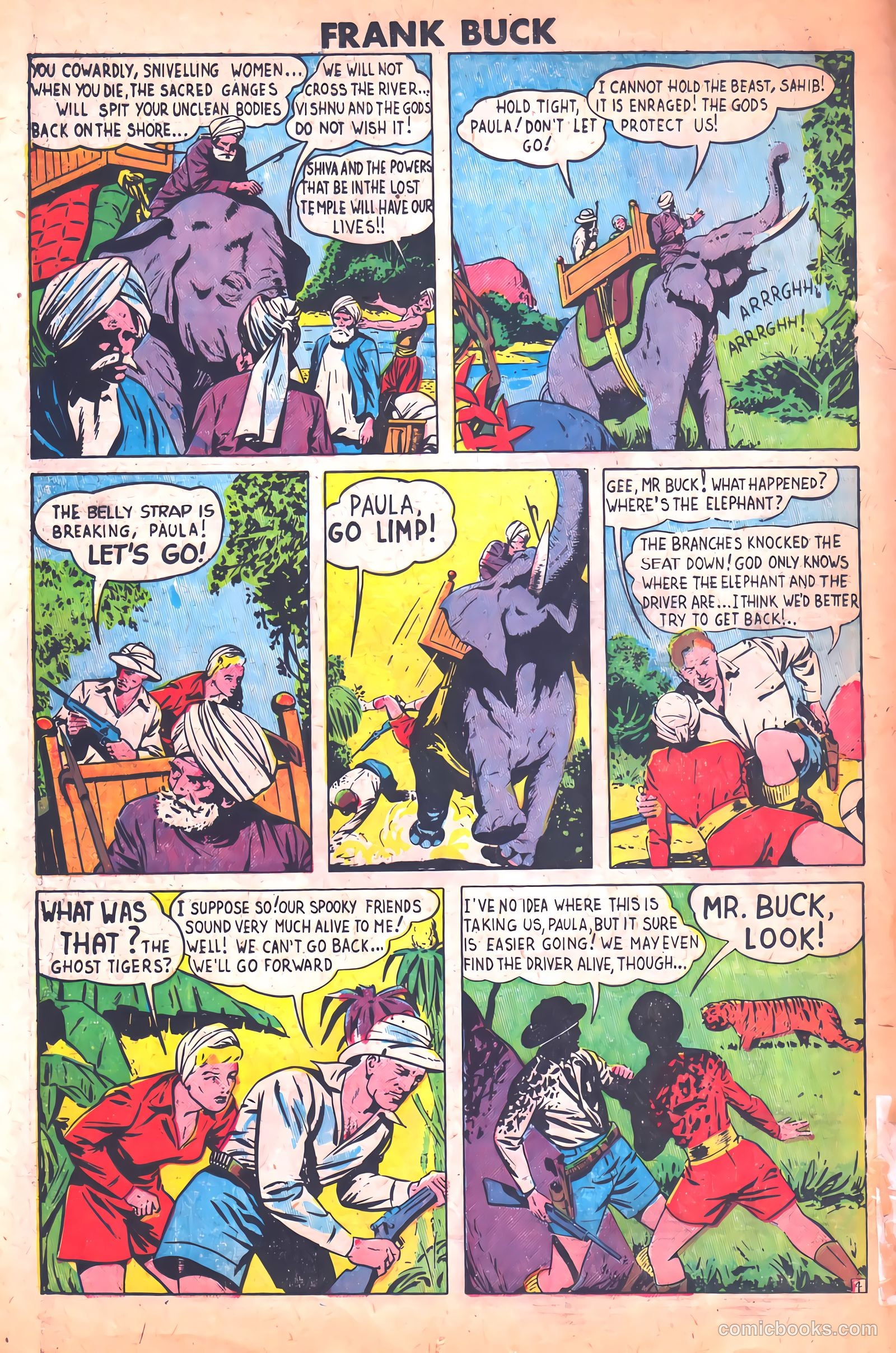 Frank Buck #3 (1950) — page 18 of 36