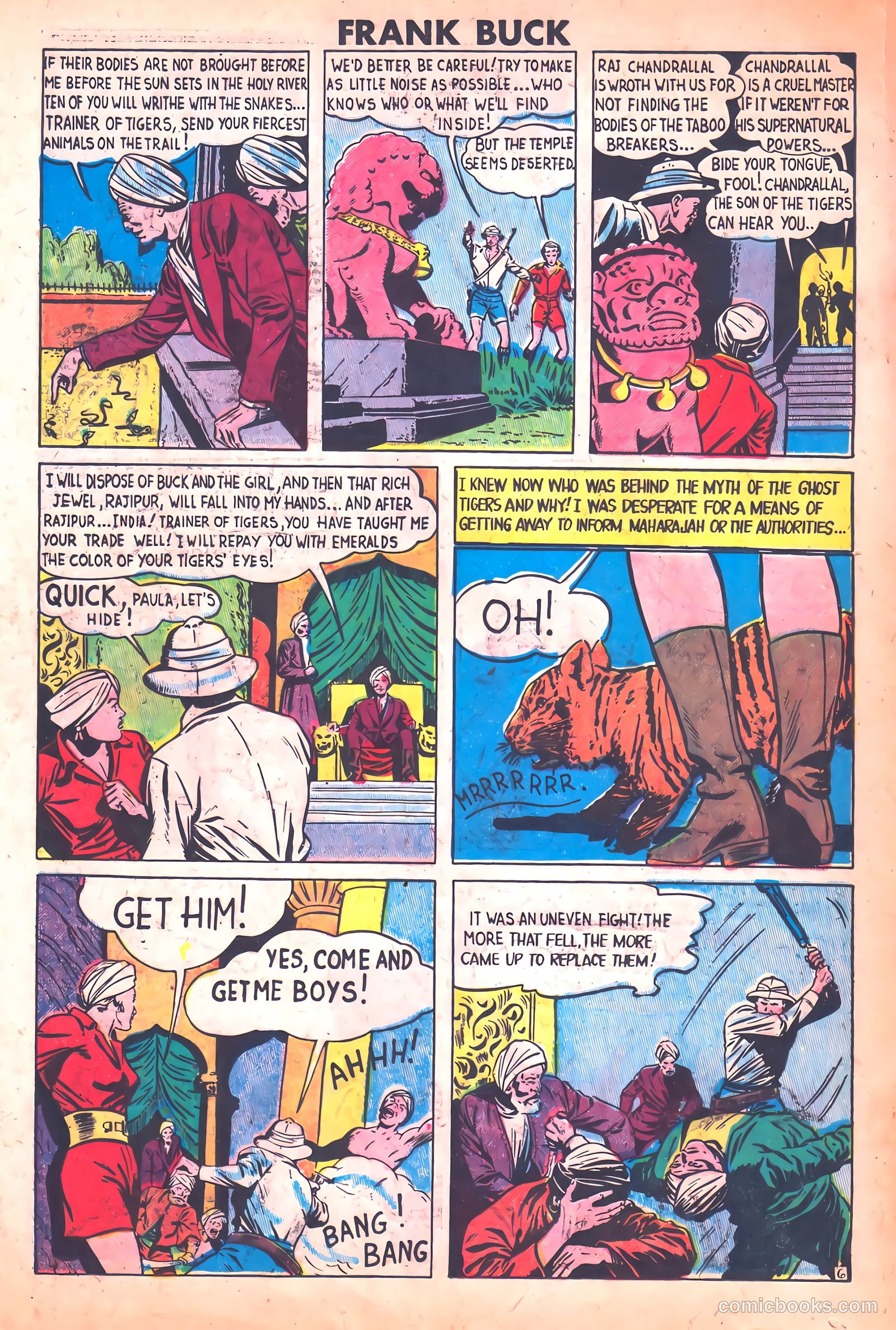 Frank Buck #3 (1950) — page 20 of 36