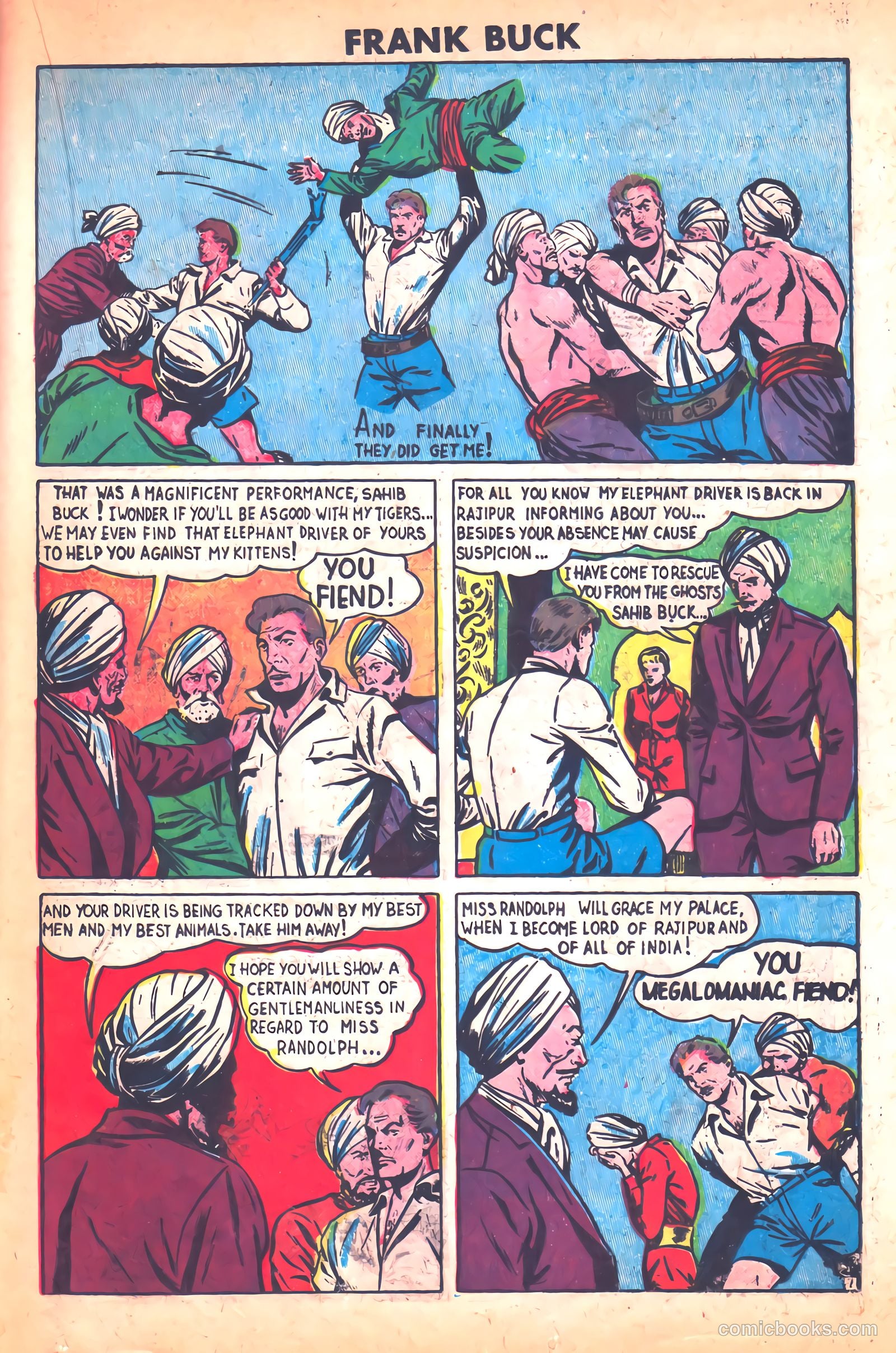 Frank Buck #3 (1950) — page 21 of 36