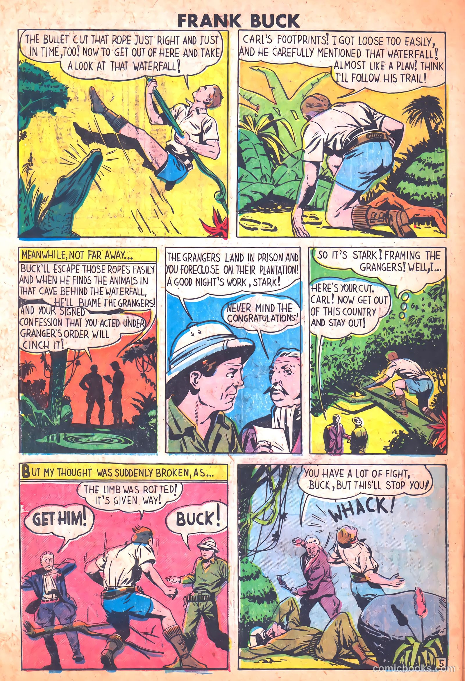 Frank Buck #3 (1950) — page 30 of 36