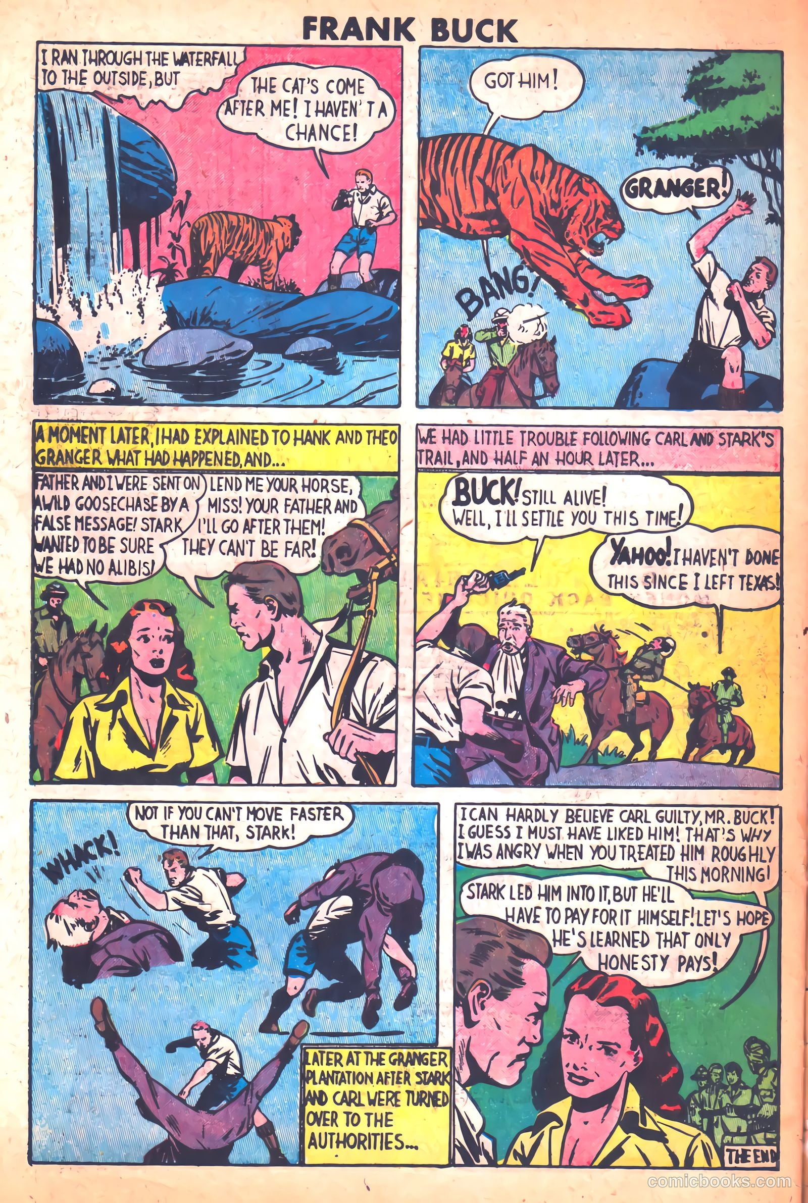 Frank Buck #3 (1950) — page 32 of 36
