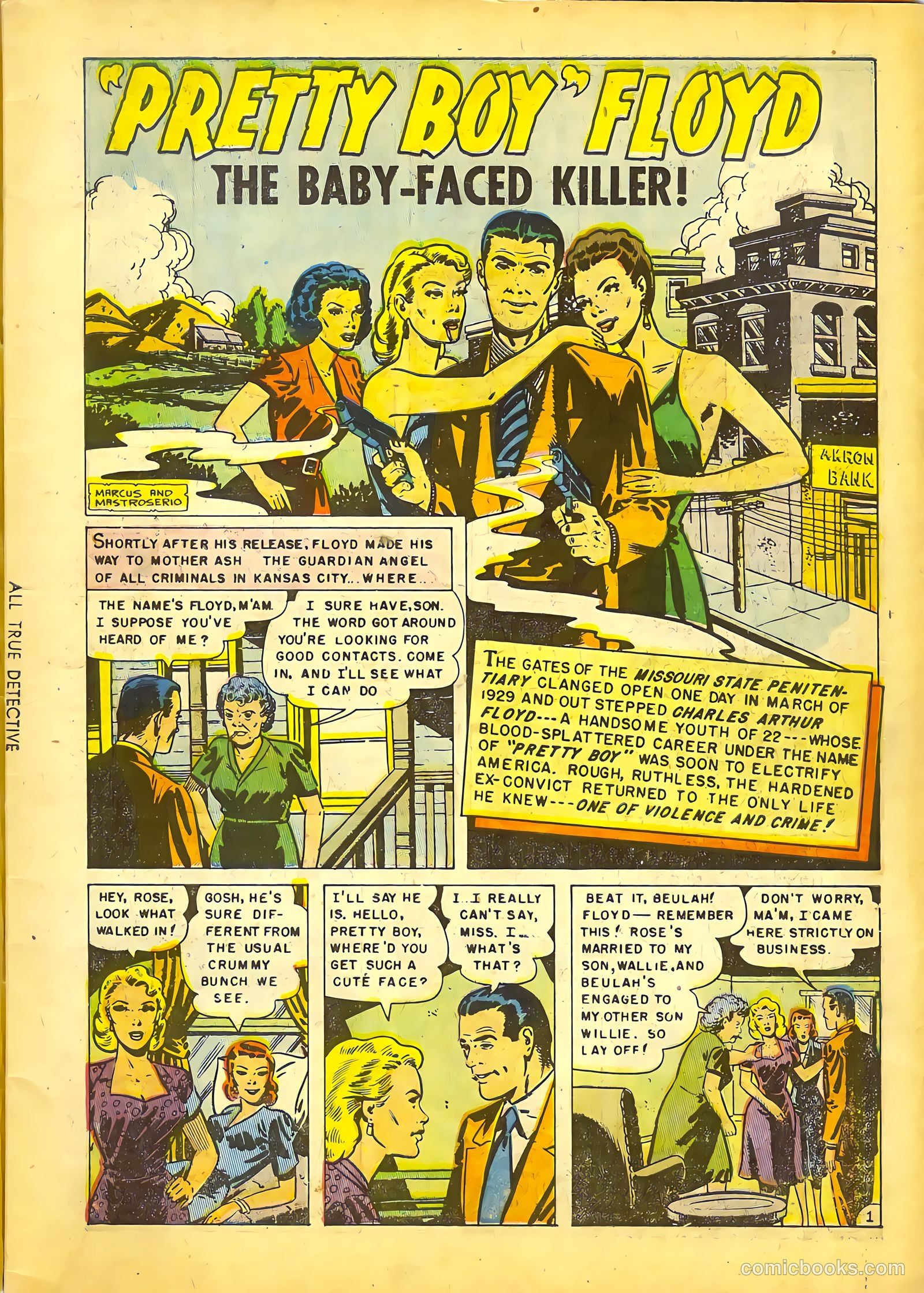 All True Detective Cases #2 (1954) — page 3 of 36