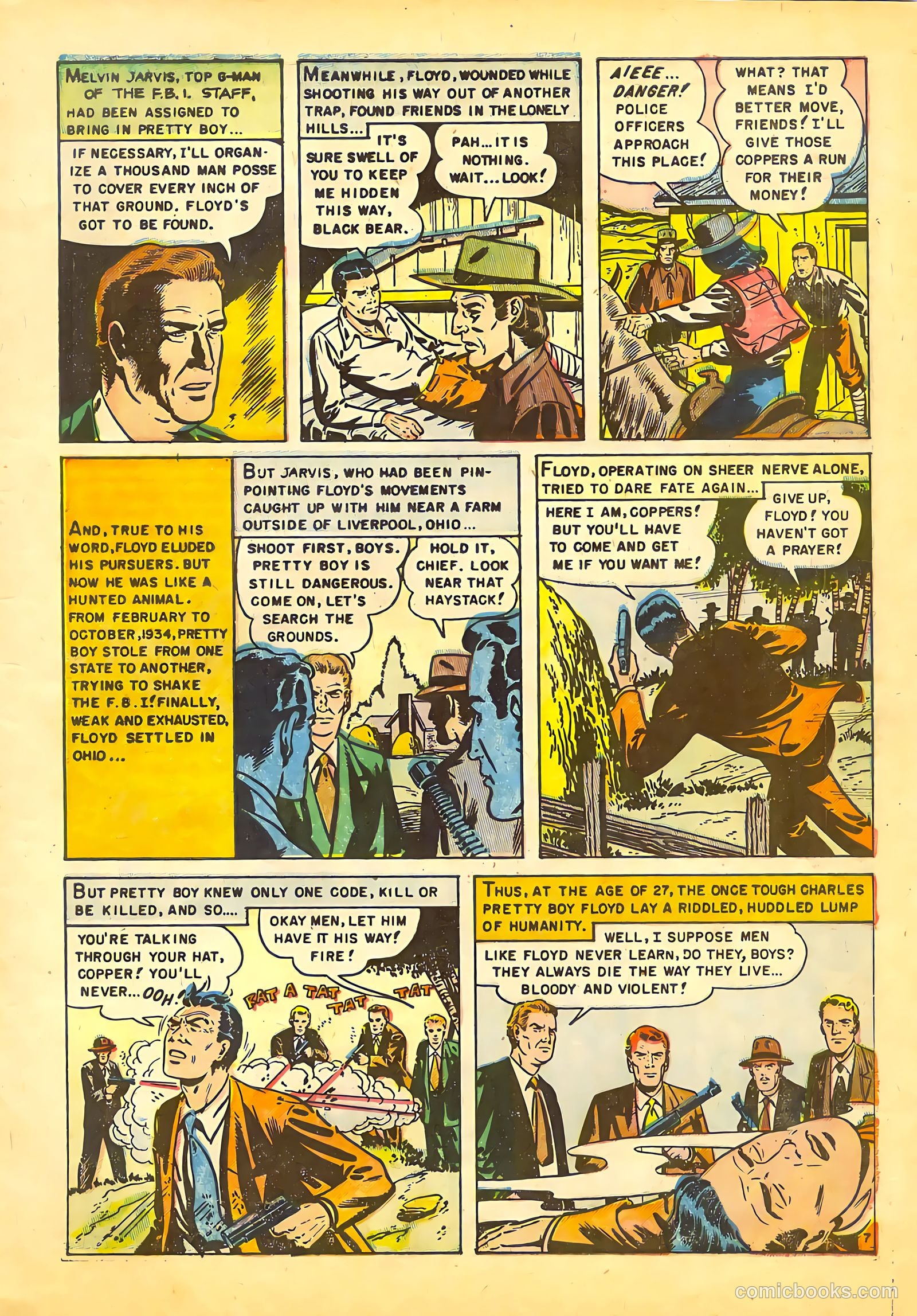 All True Detective Cases #2 (1954) — page 9 of 36