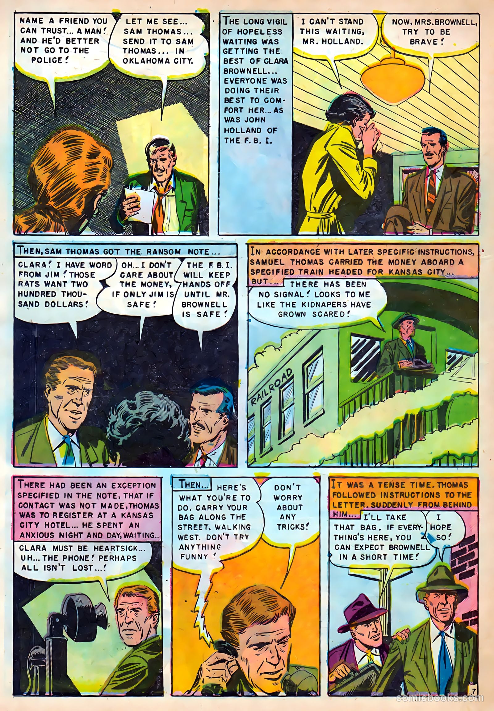 All True Detective Cases #3 (1954) — page 16 of 36