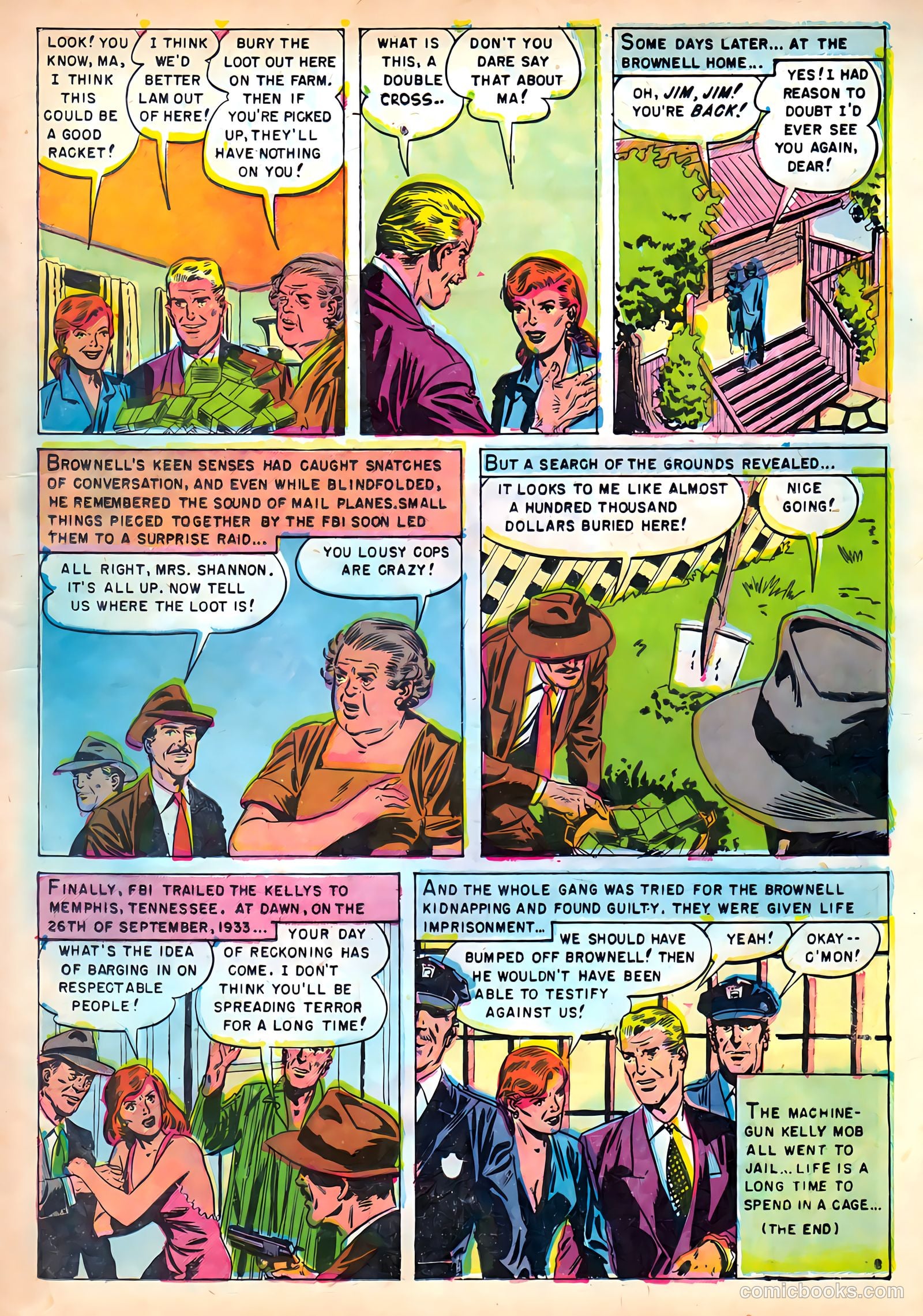 All True Detective Cases #3 (1954) — page 17 of 36