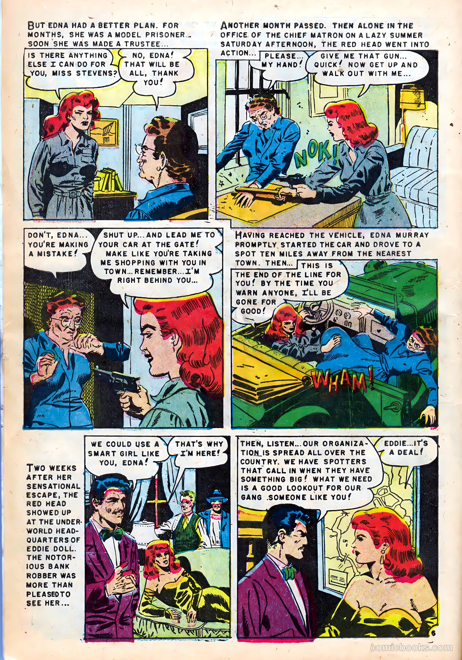All True Detective Cases #4 (1954) — page 8 of 36