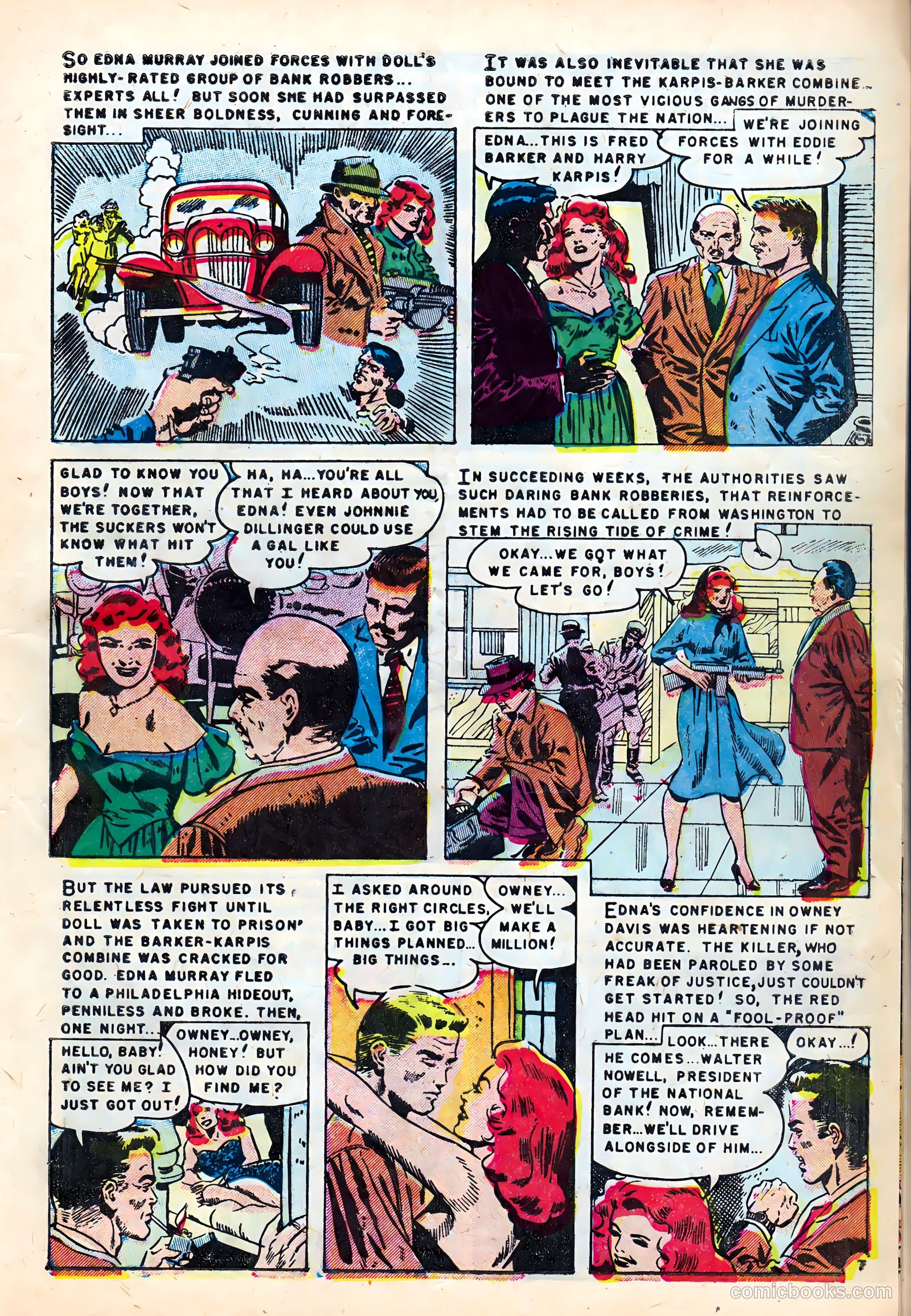 All True Detective Cases #4 (1954) — page 9 of 36