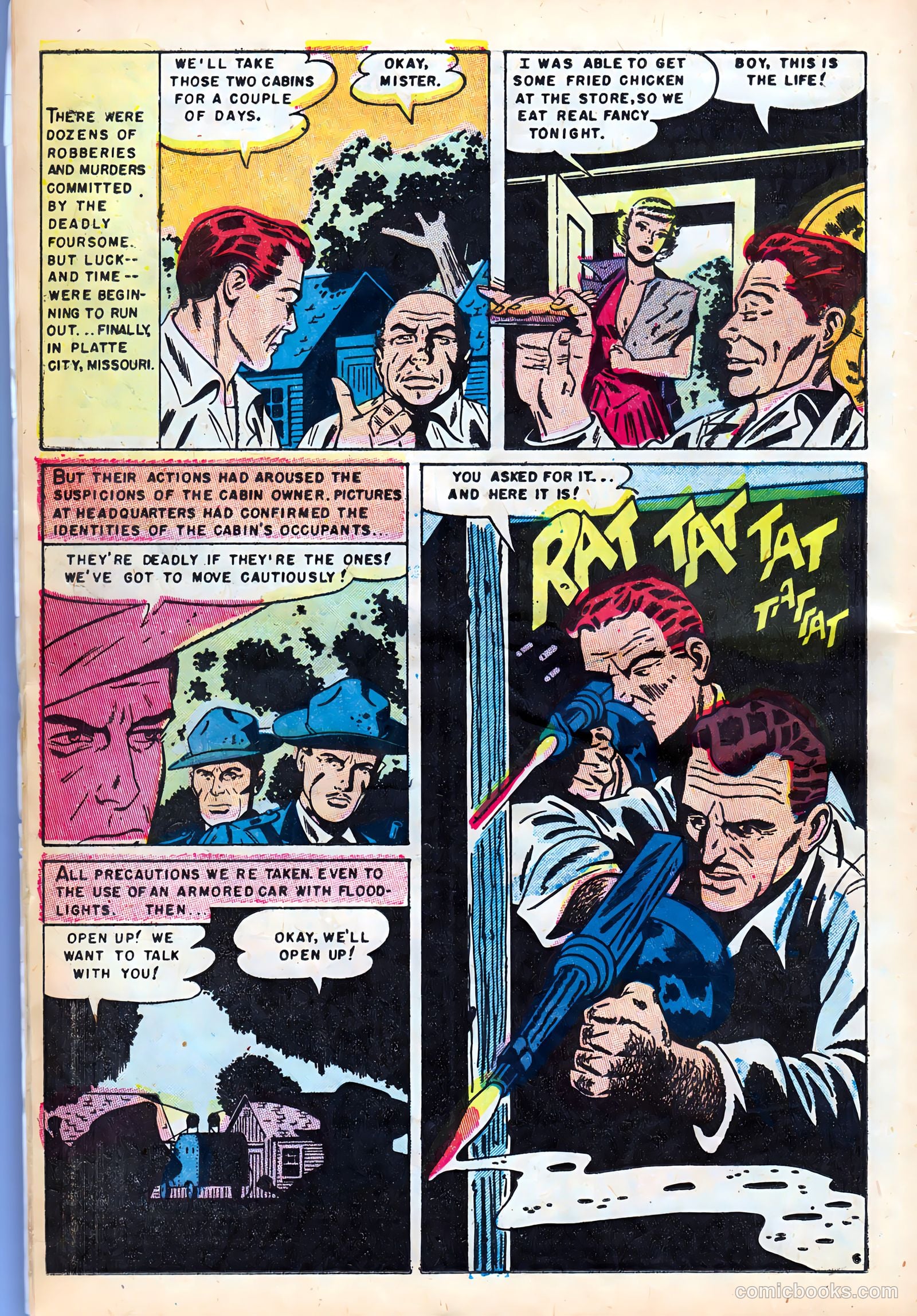 All True Detective Cases #4 (1954) — page 16 of 36