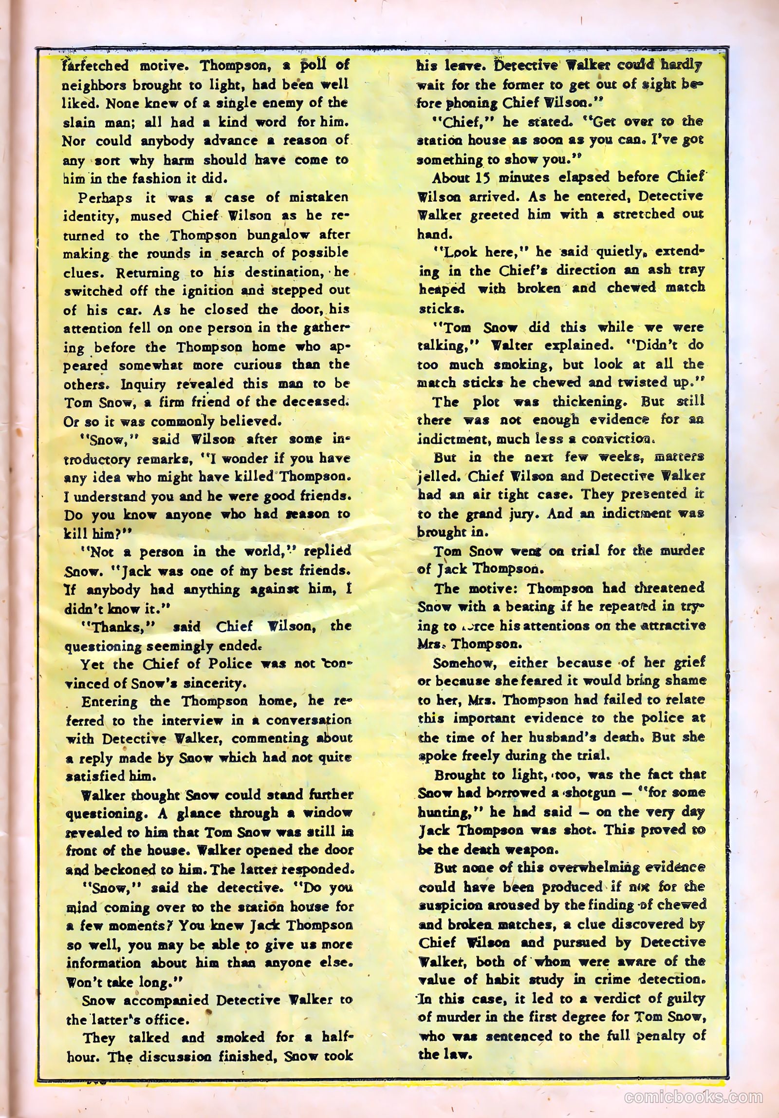 All True Detective Cases #4 (1954) — page 27 of 36
