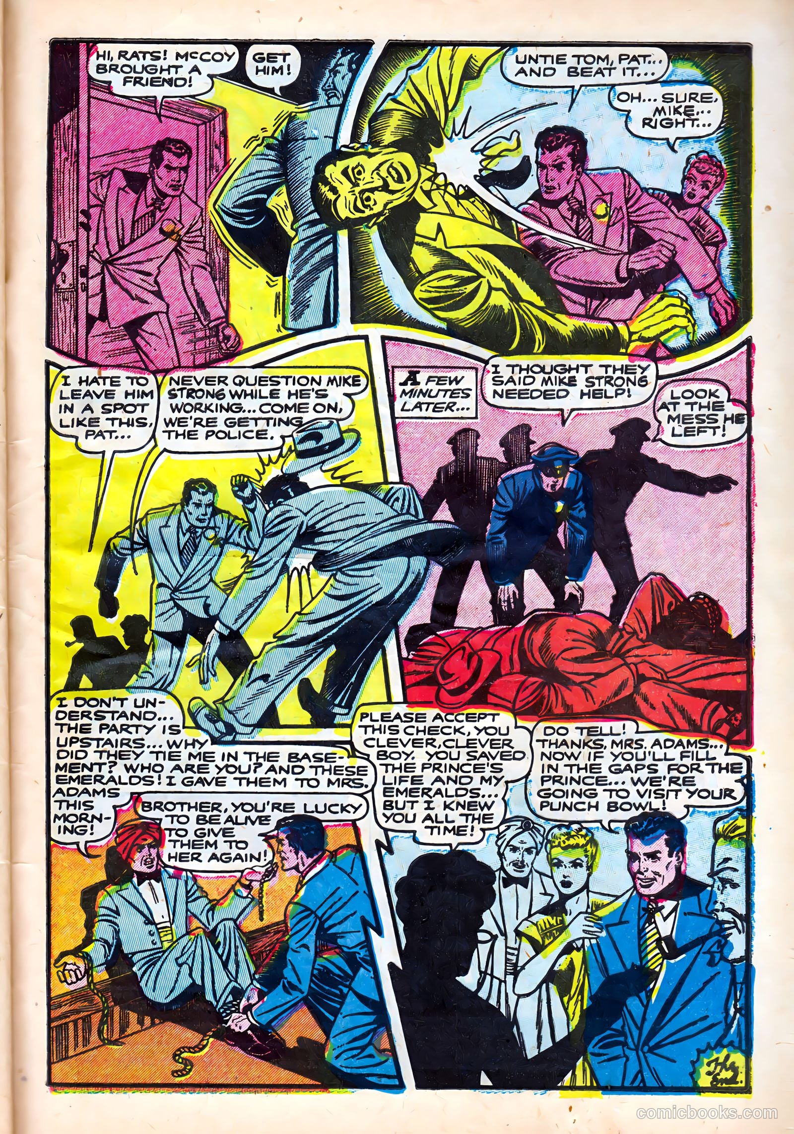 All True Detective Cases #4 (1954) — page 33 of 36