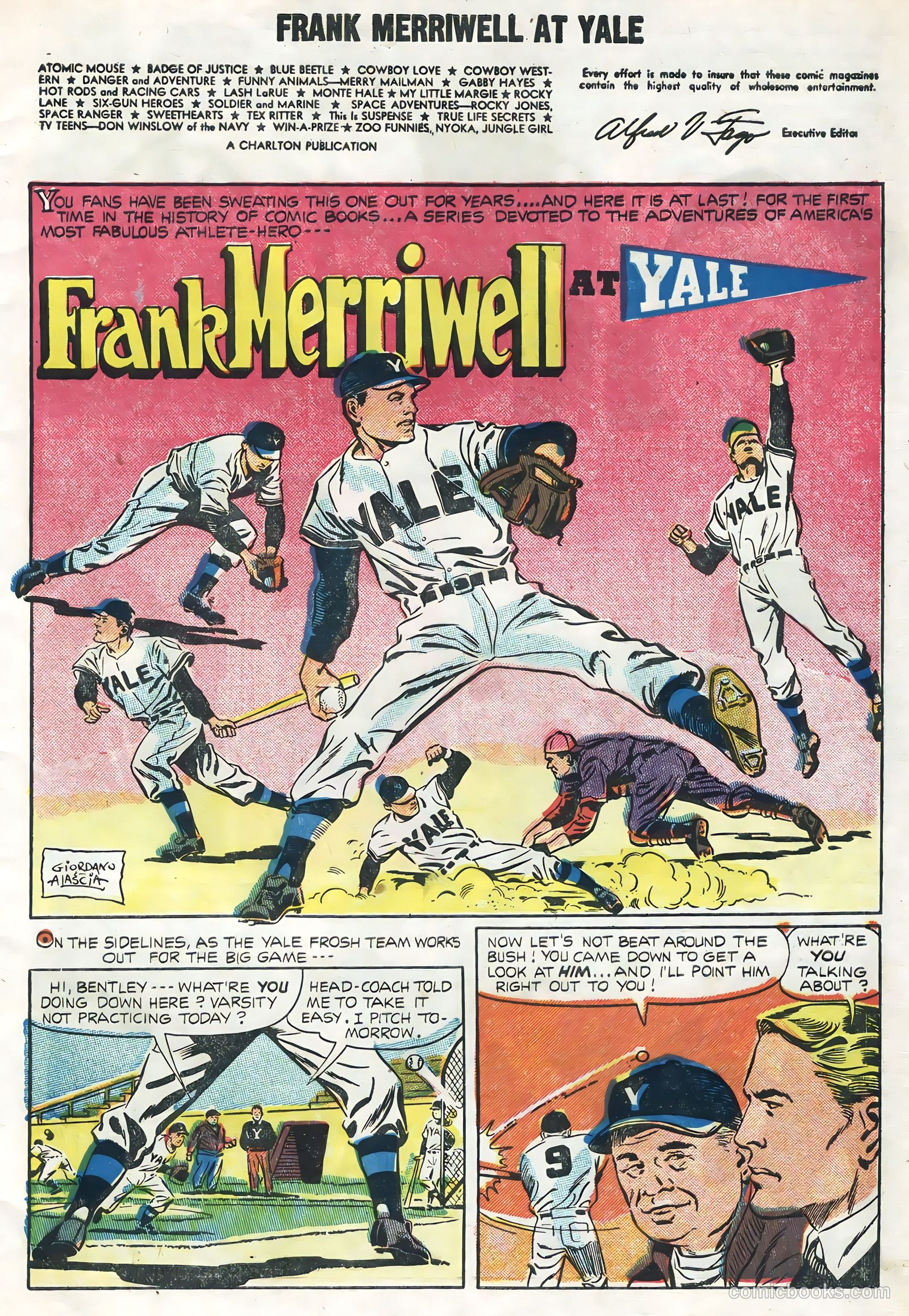 Frank Merriwell at Yale #1 (1955) — page 3 of 36