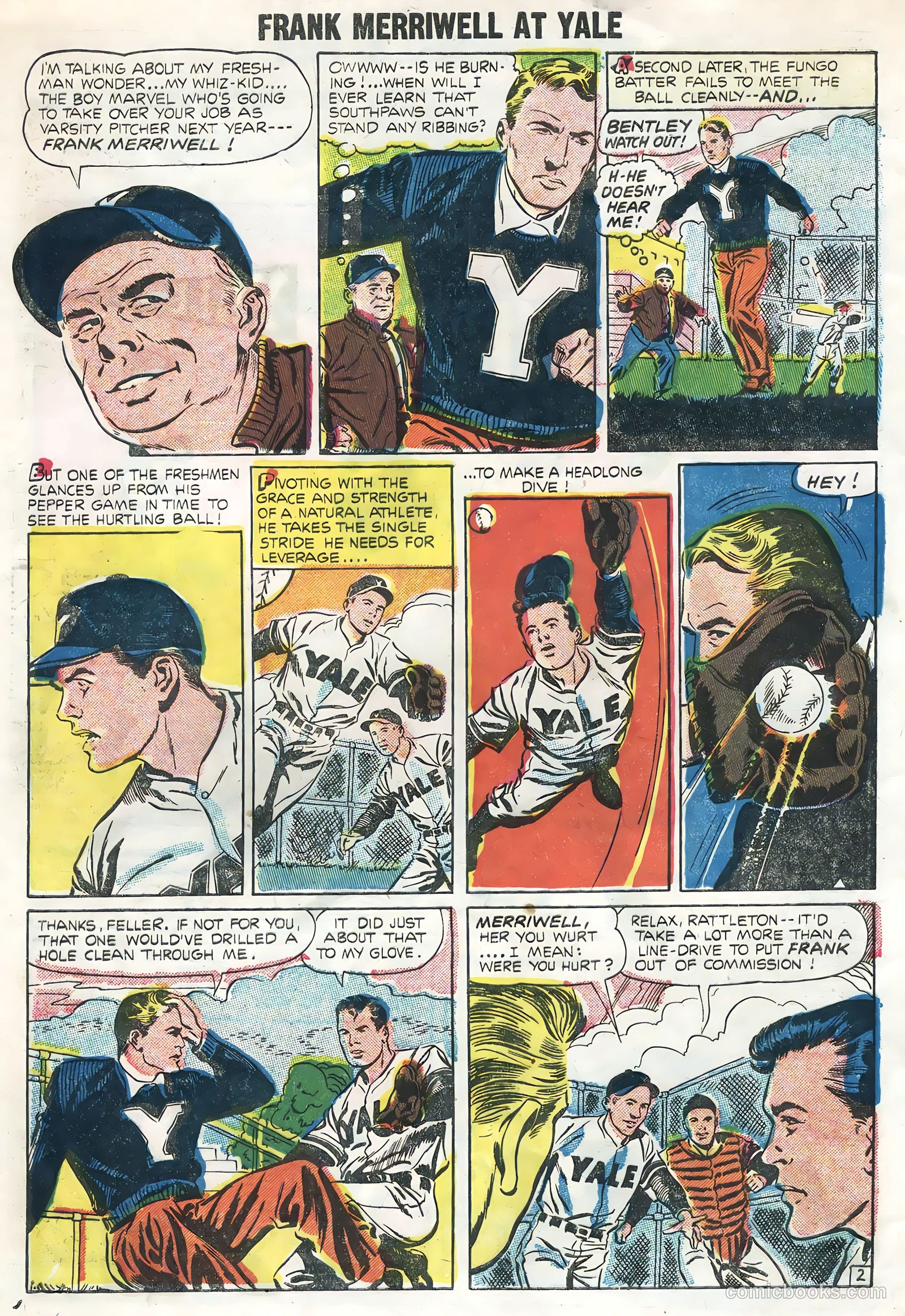 Frank Merriwell at Yale #1 (1955) — page 4 of 36