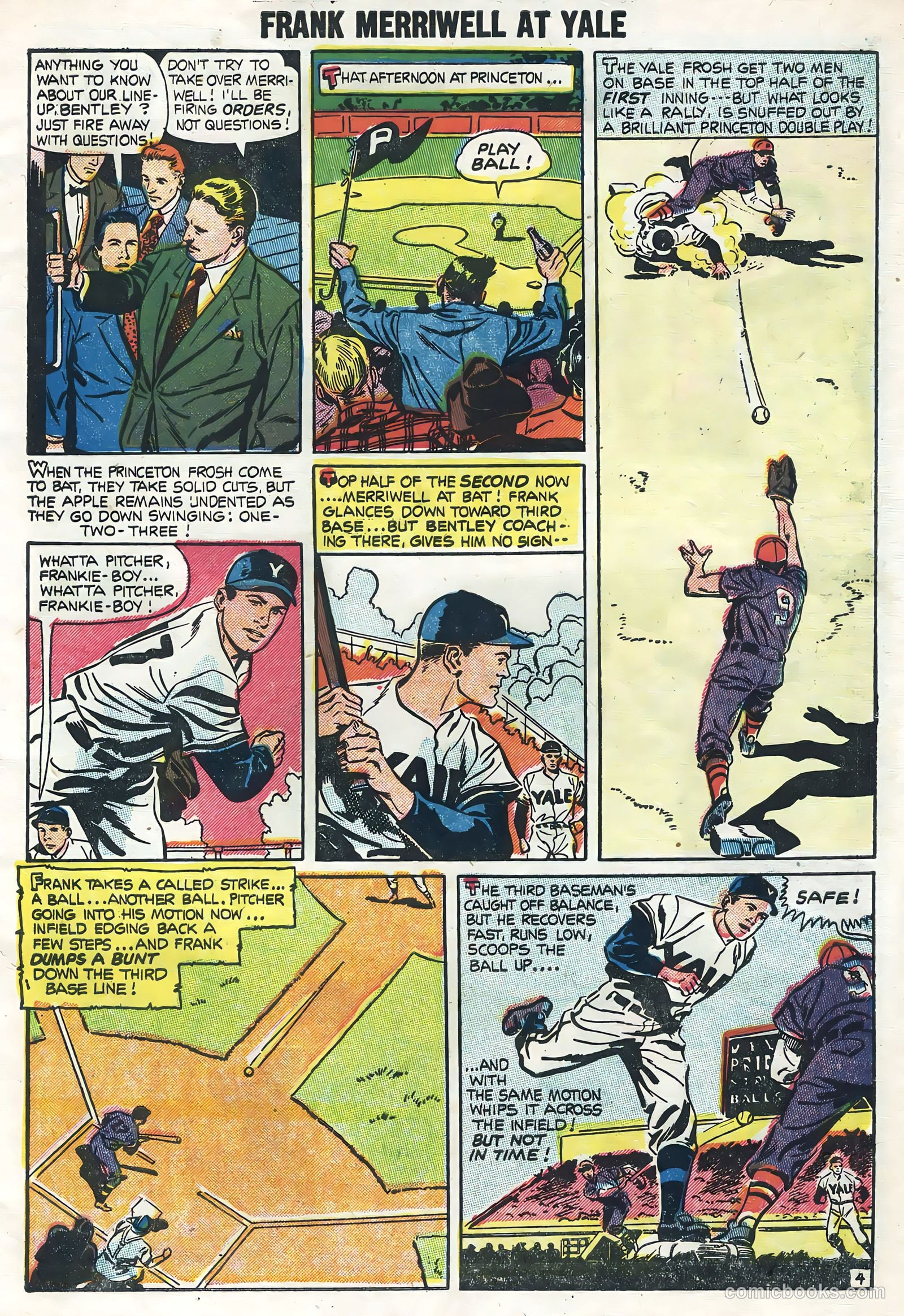 Frank Merriwell at Yale #1 (1955) — page 7 of 36