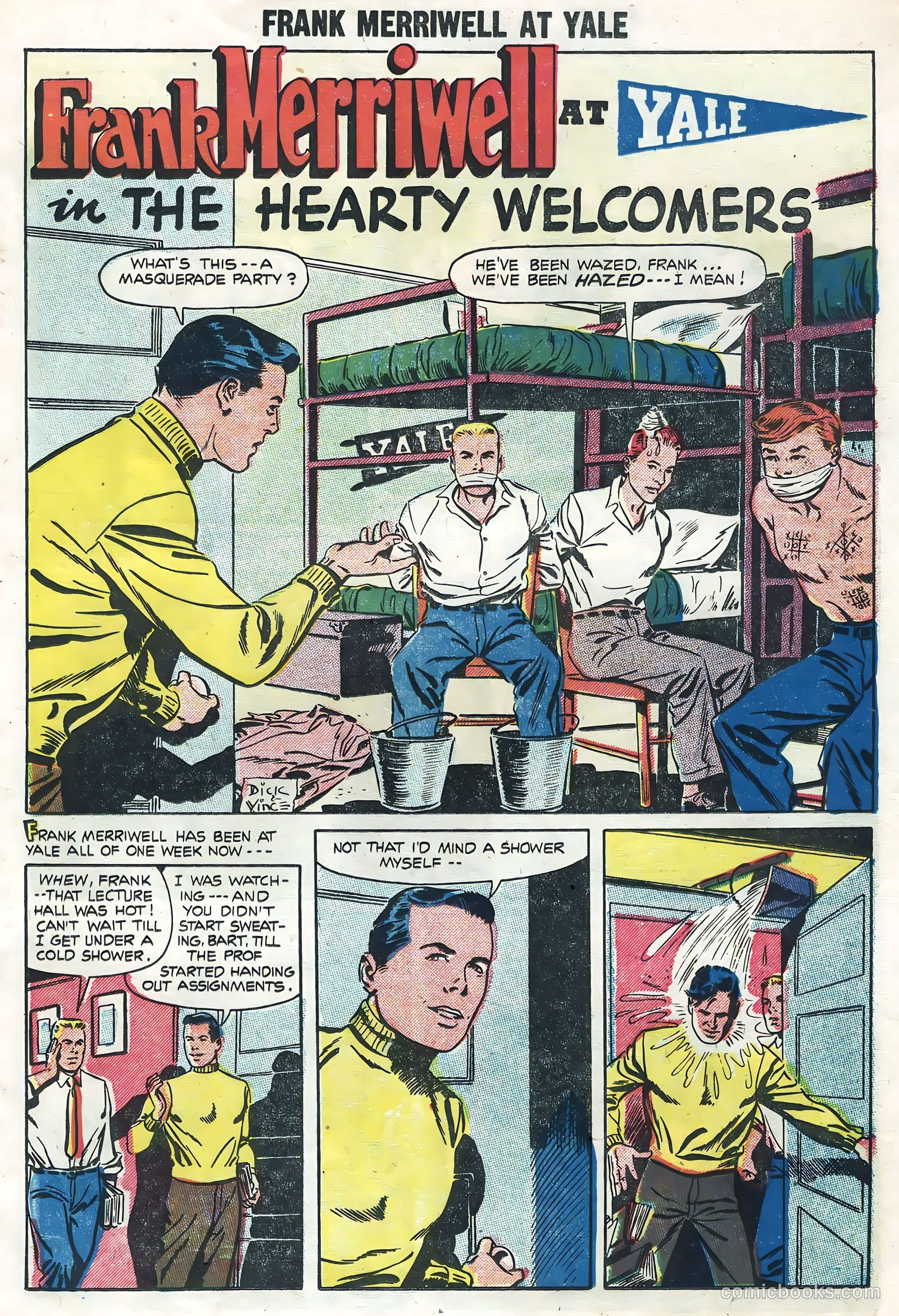Frank Merriwell at Yale #1 (1955) — page 11 of 36