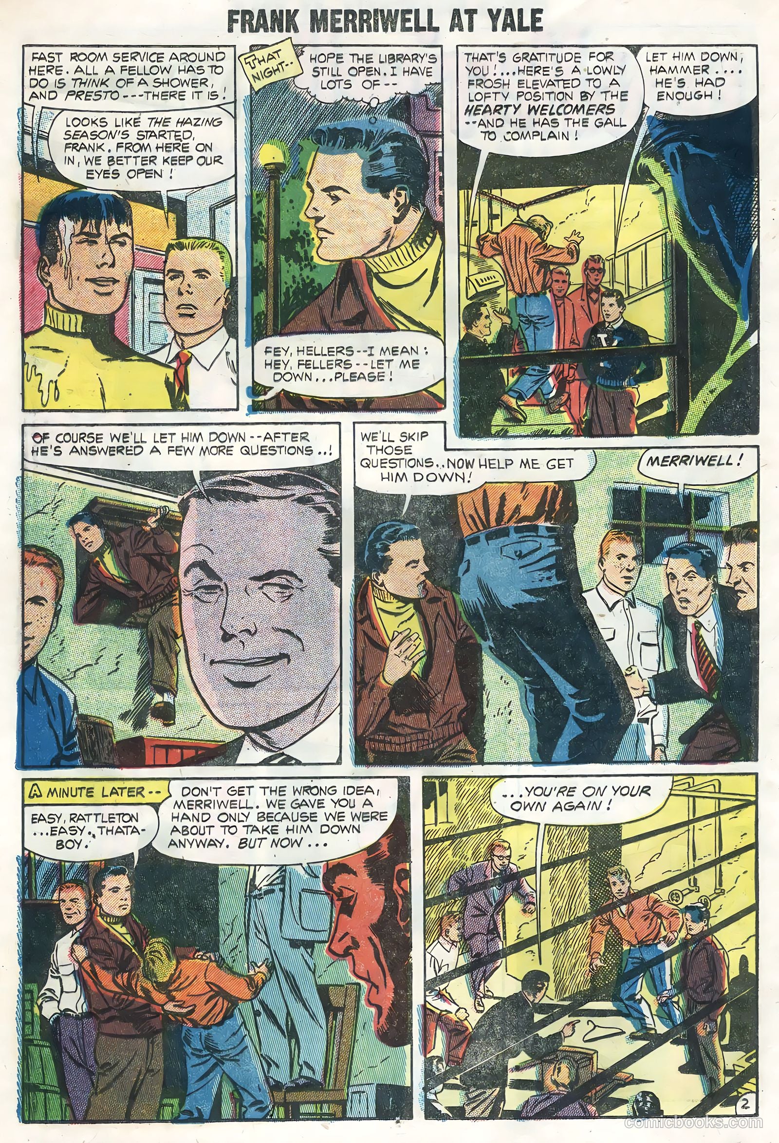 Frank Merriwell at Yale #1 (1955) — page 12 of 36