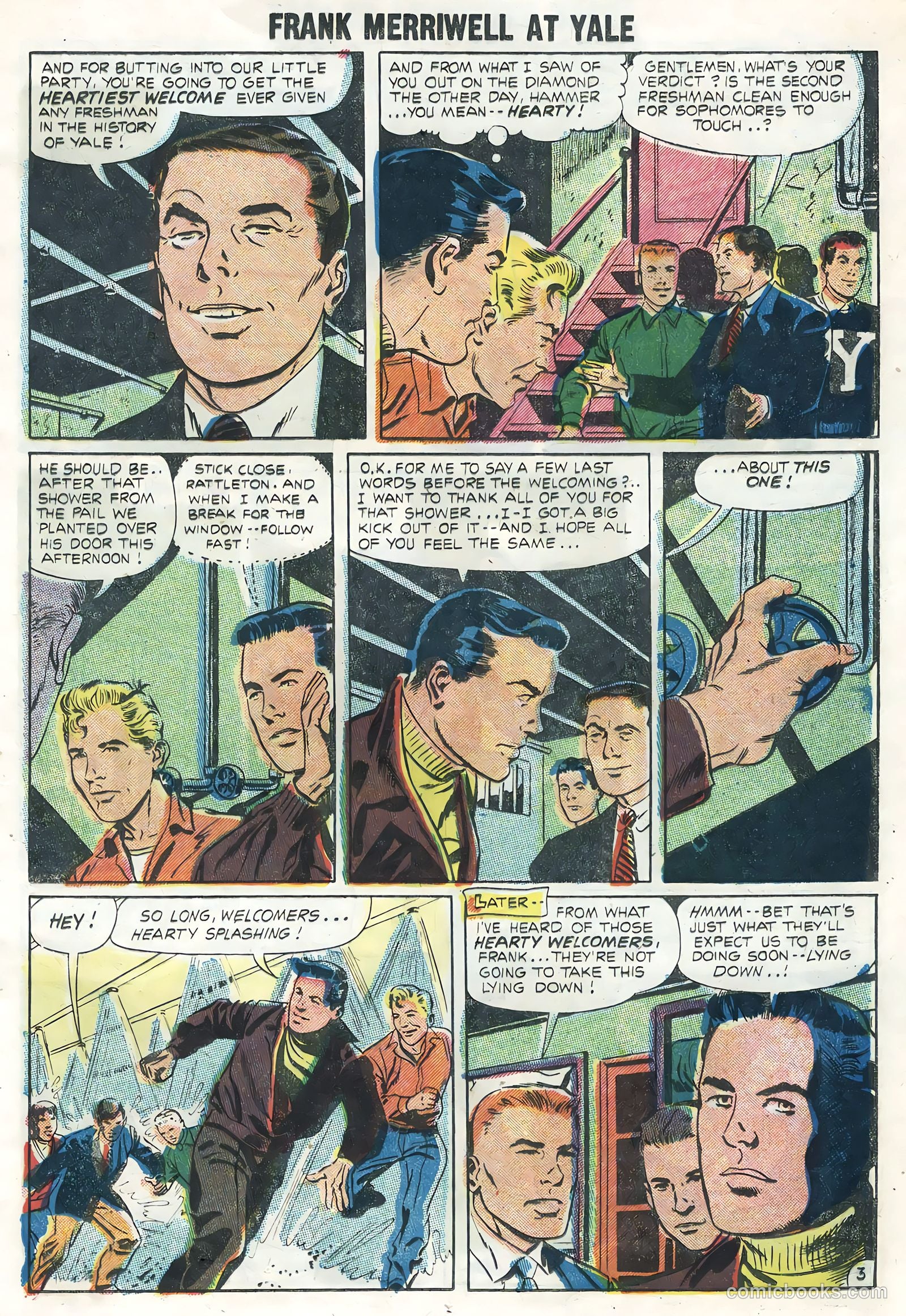 Frank Merriwell at Yale #1 (1955) — page 13 of 36