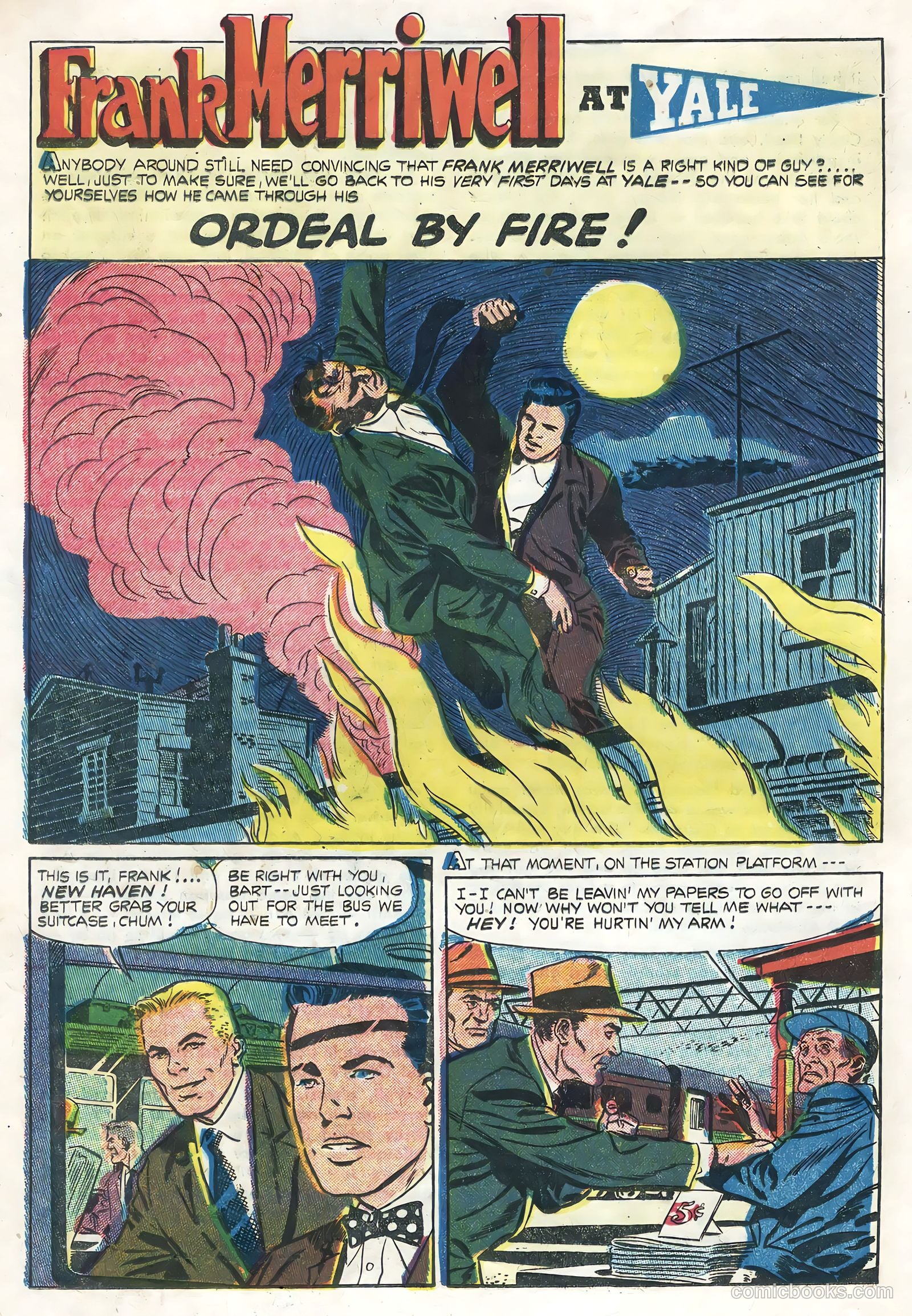 Frank Merriwell at Yale #1 (1955) — page 20 of 36