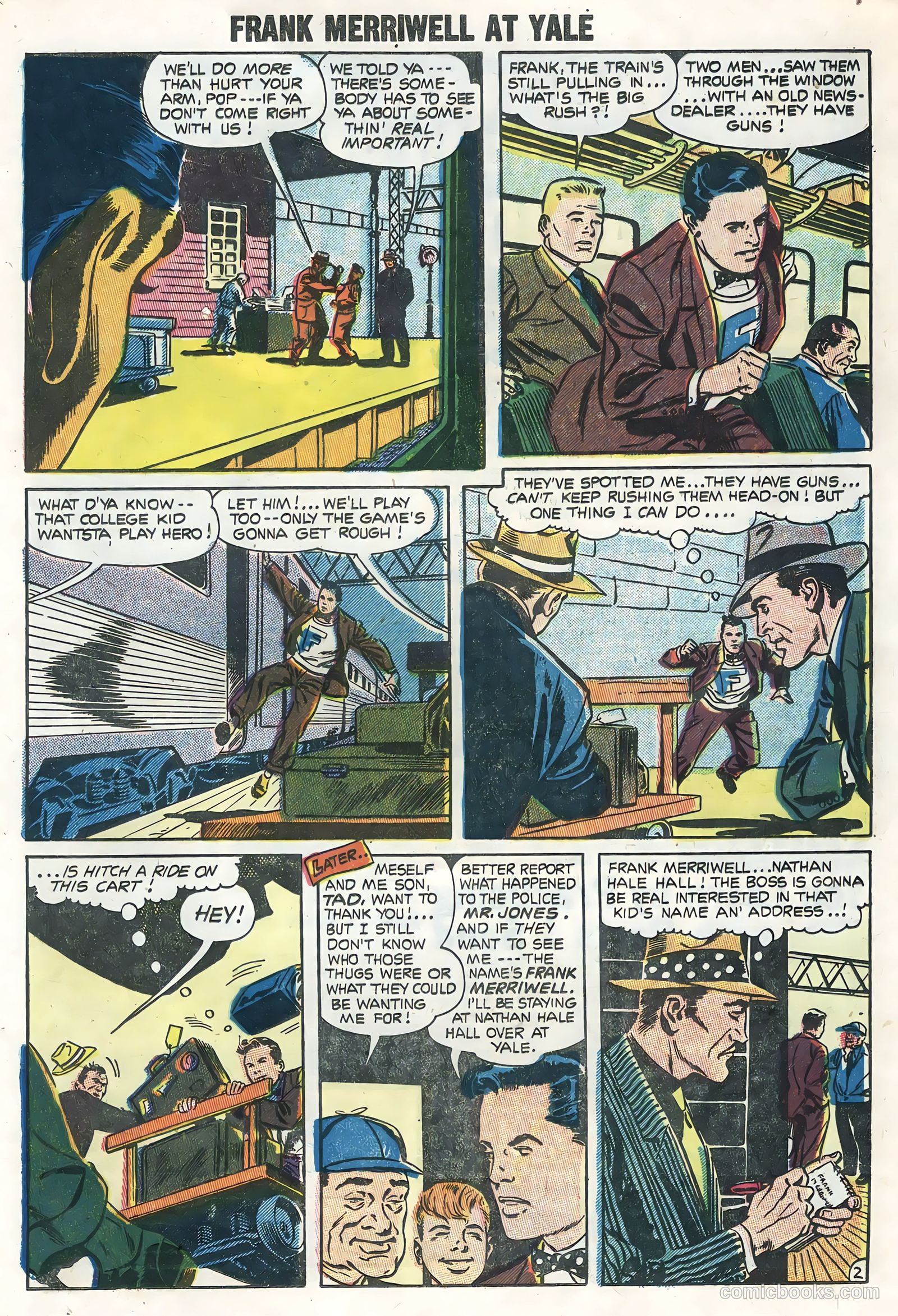 Frank Merriwell at Yale #1 (1955) — page 21 of 36